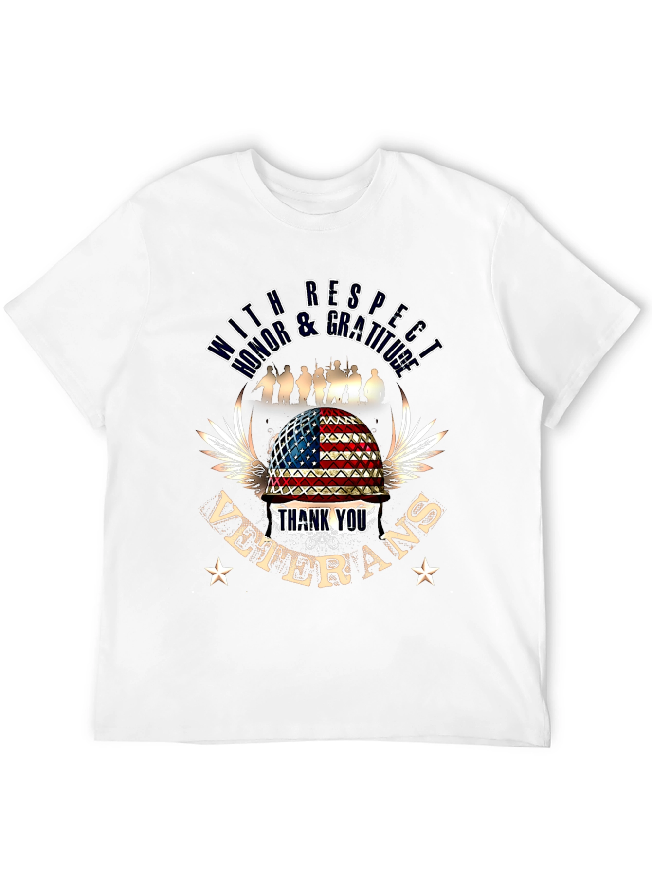 Respect & Gratitude Veterans T-Shirt