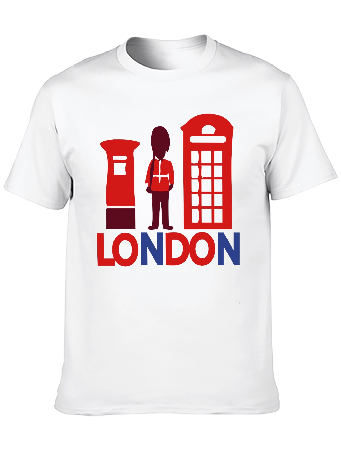 London Graphic T-Shirt | Black Tee