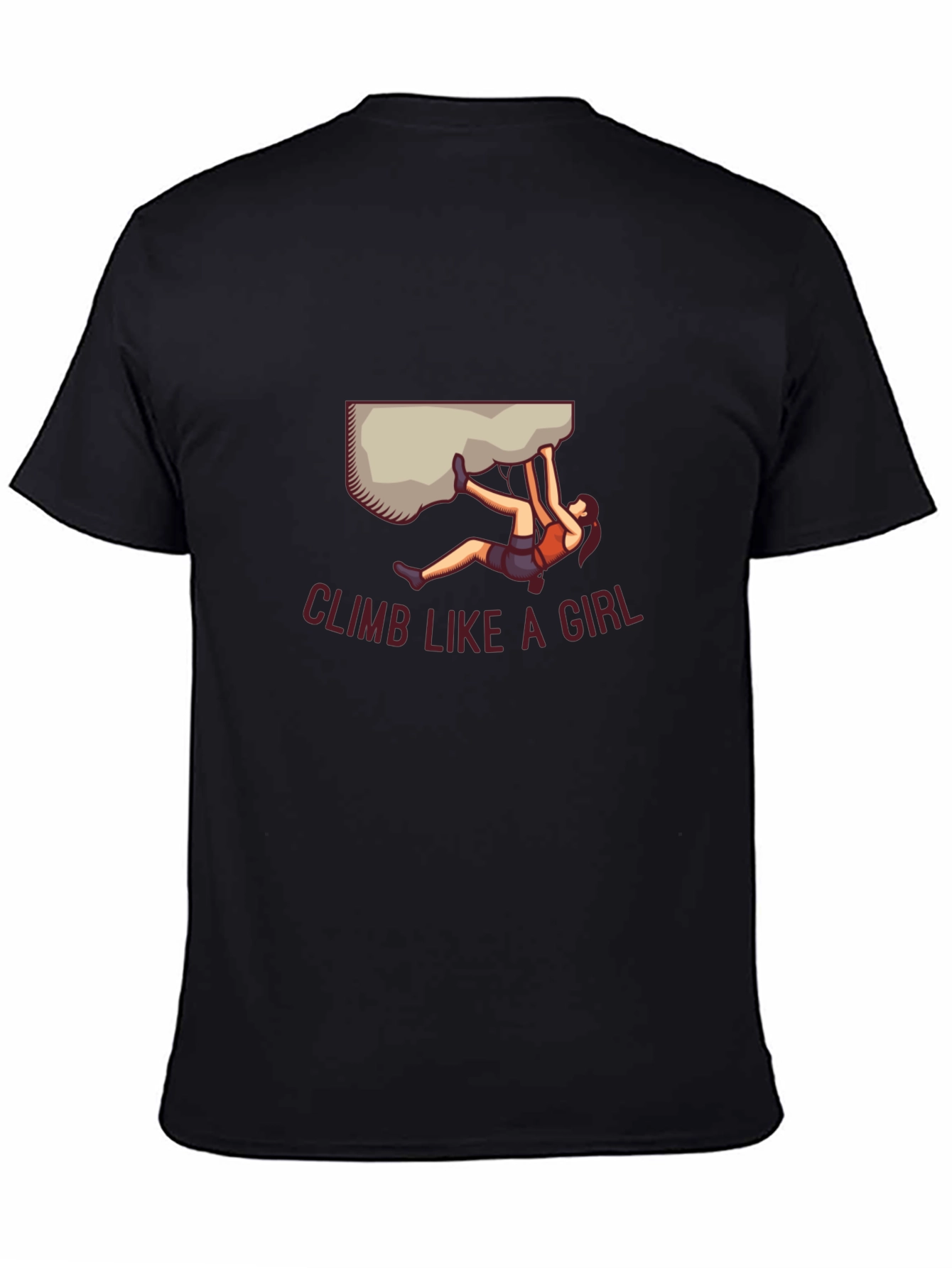 Climb Like A Girl Graphic Tee