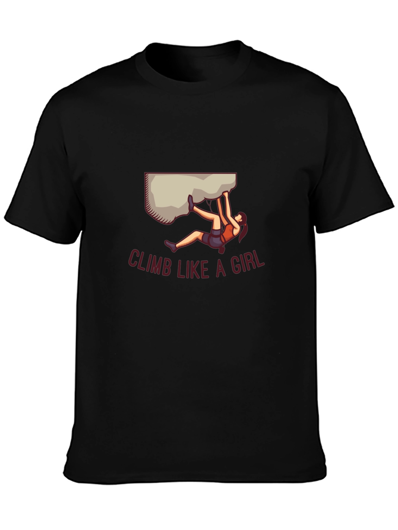 Climb Like A Girl Graphic Tee
