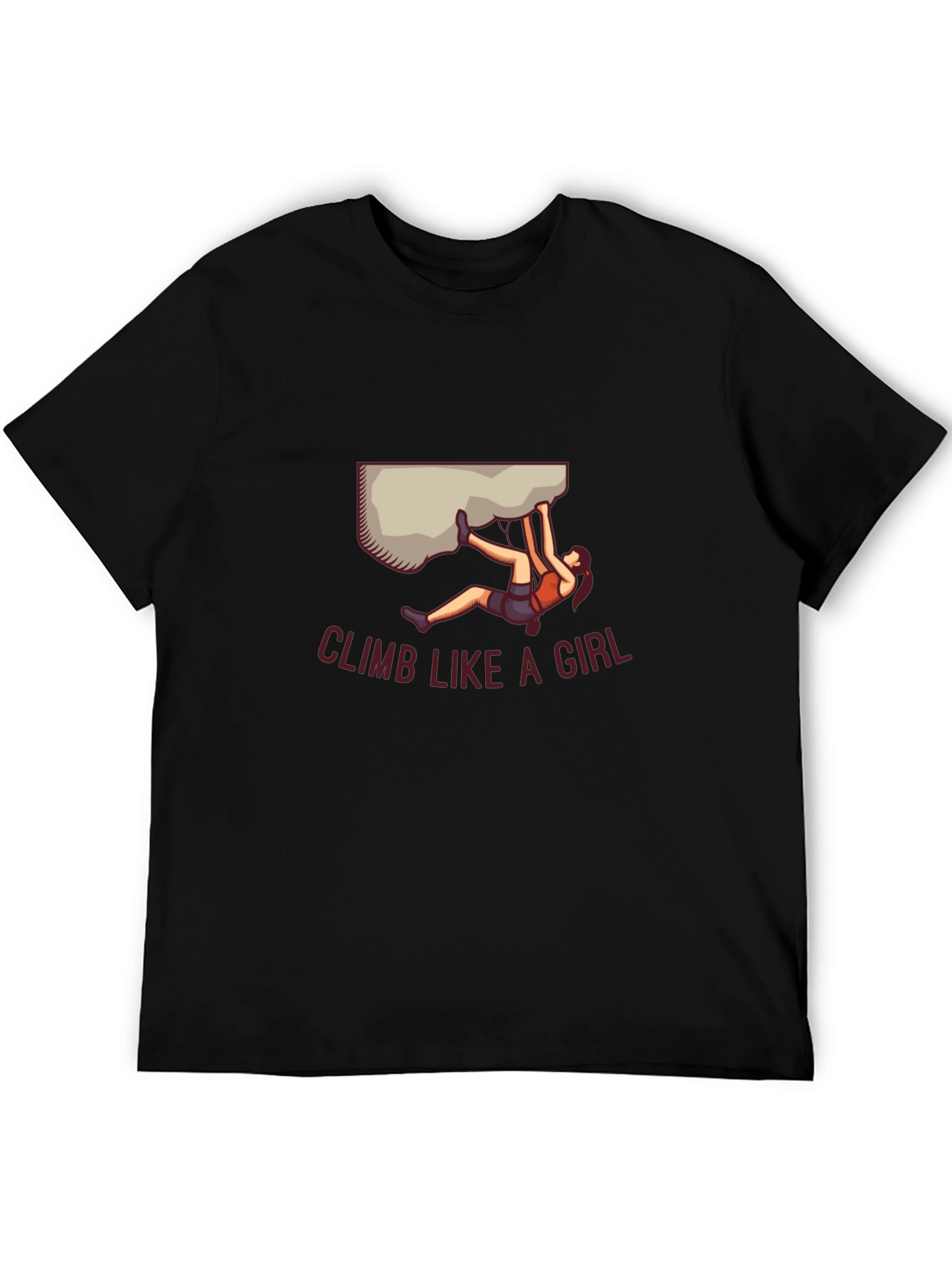 Climb Like A Girl Graphic Tee
