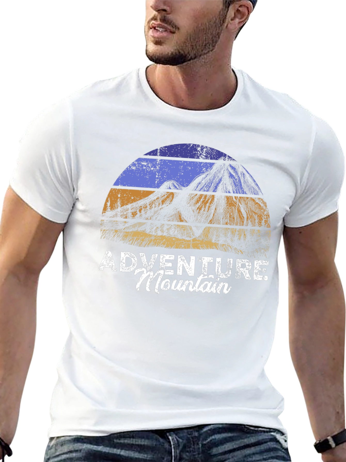 Adventure Mountain Graphic T-Shirt