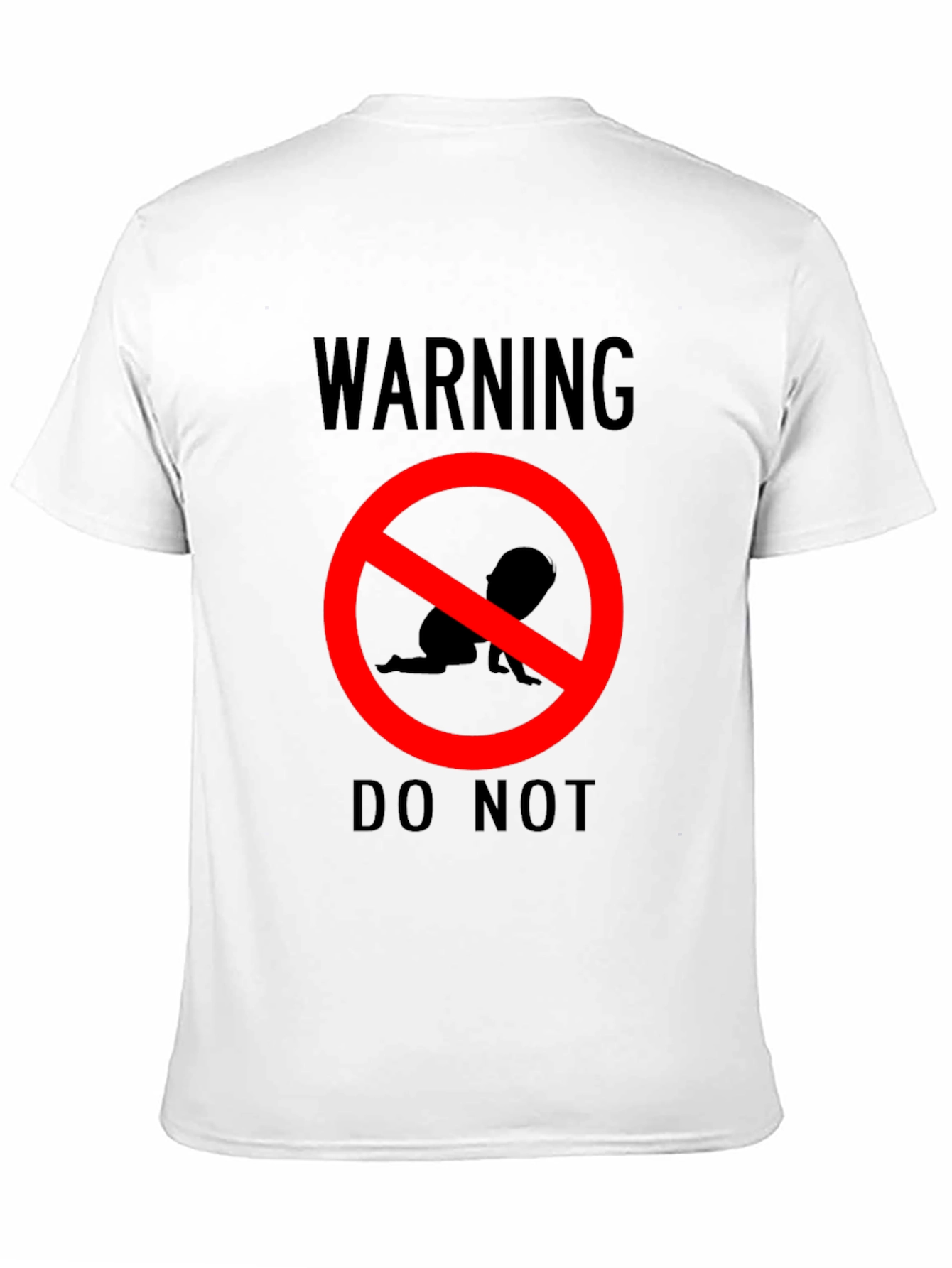 Warning: No Crawling Baby T-Shirt