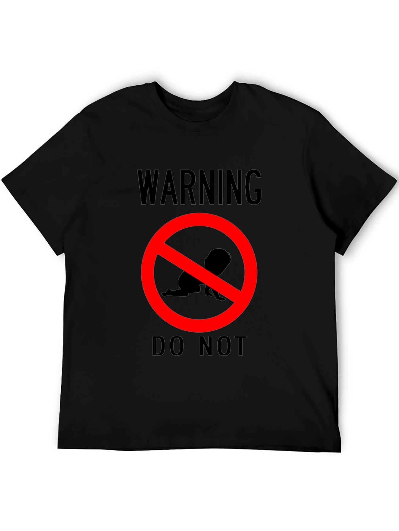 Warning: No Crawling Baby T-Shirt
