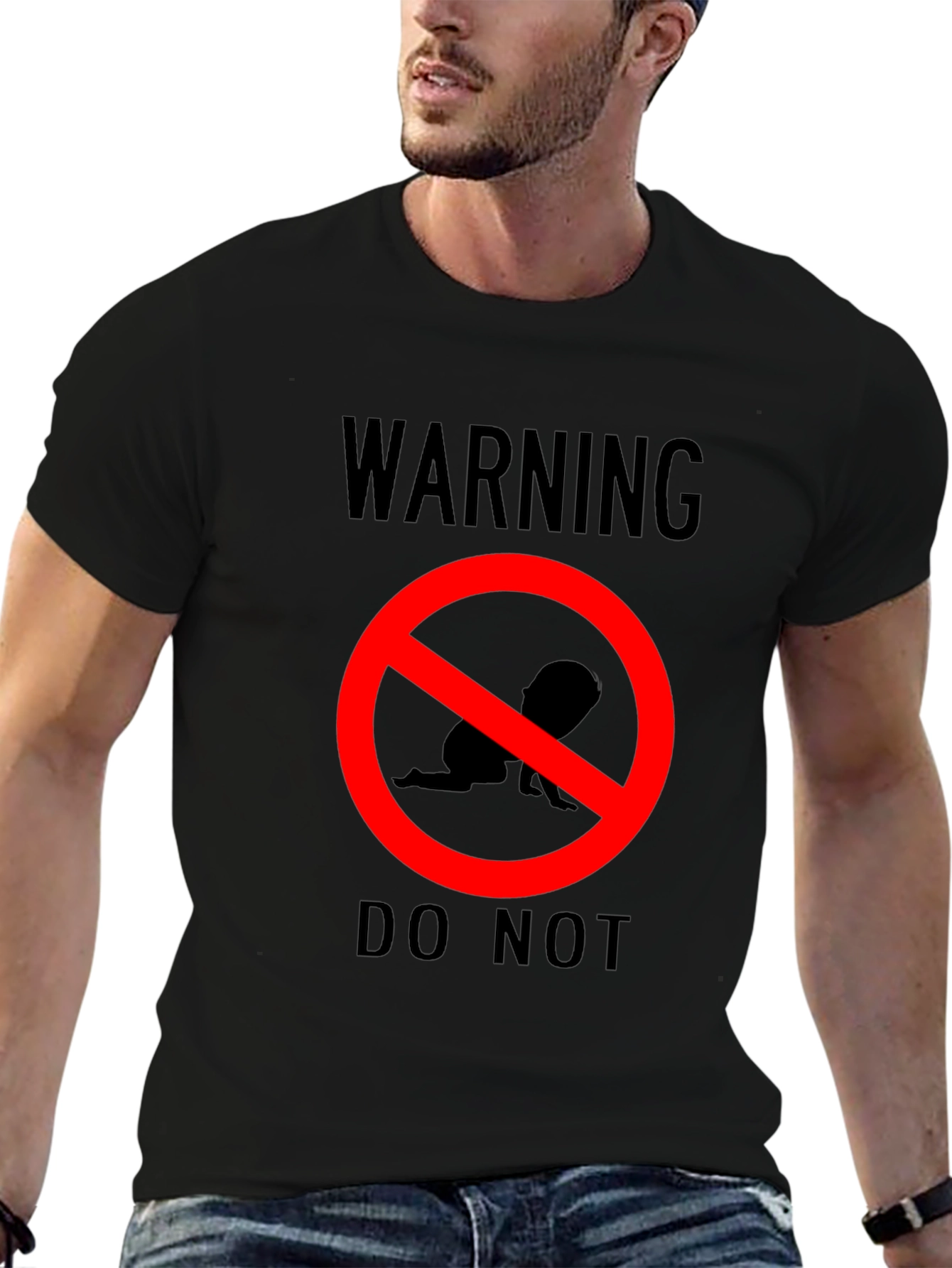 Warning: No Crawling Baby T-Shirt
