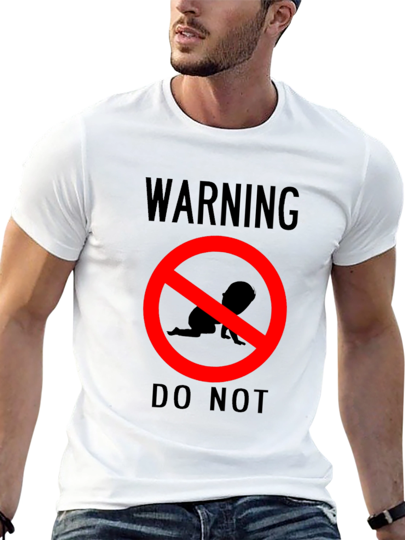 Warning: No Crawling Baby T-Shirt