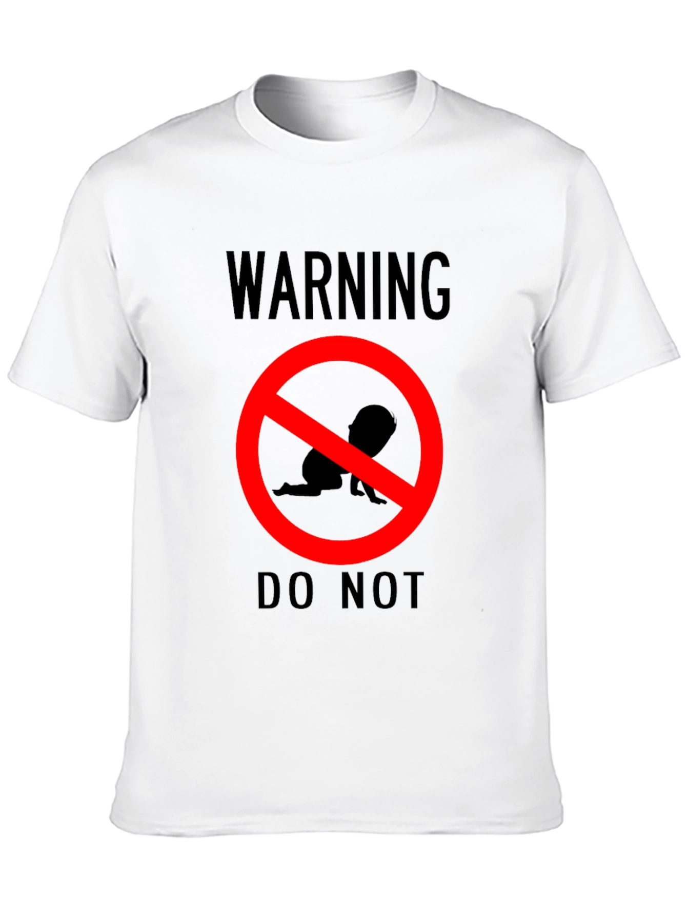 Warning: No Crawling Baby T-Shirt