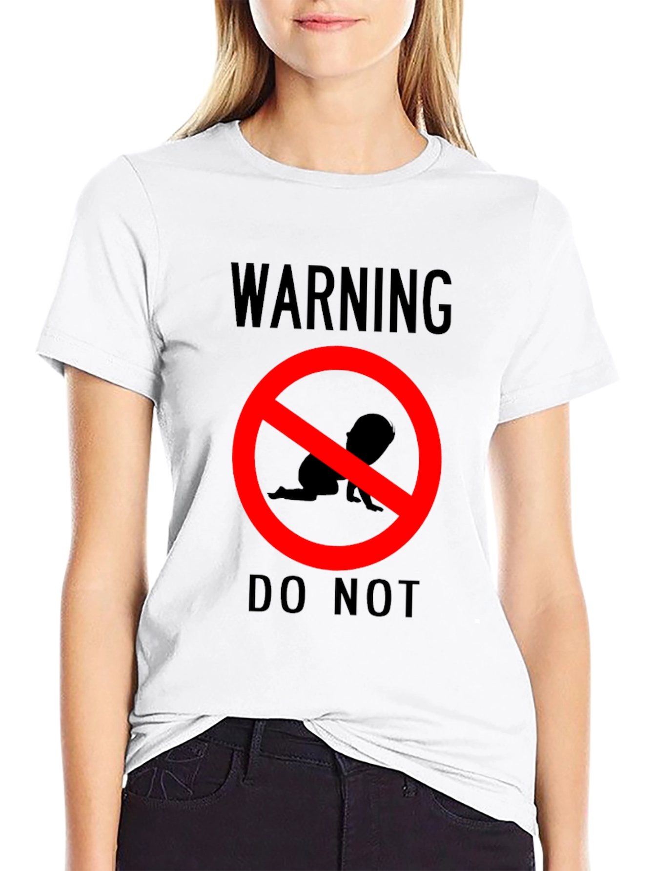 Warning: No Crawling Baby T-Shirt