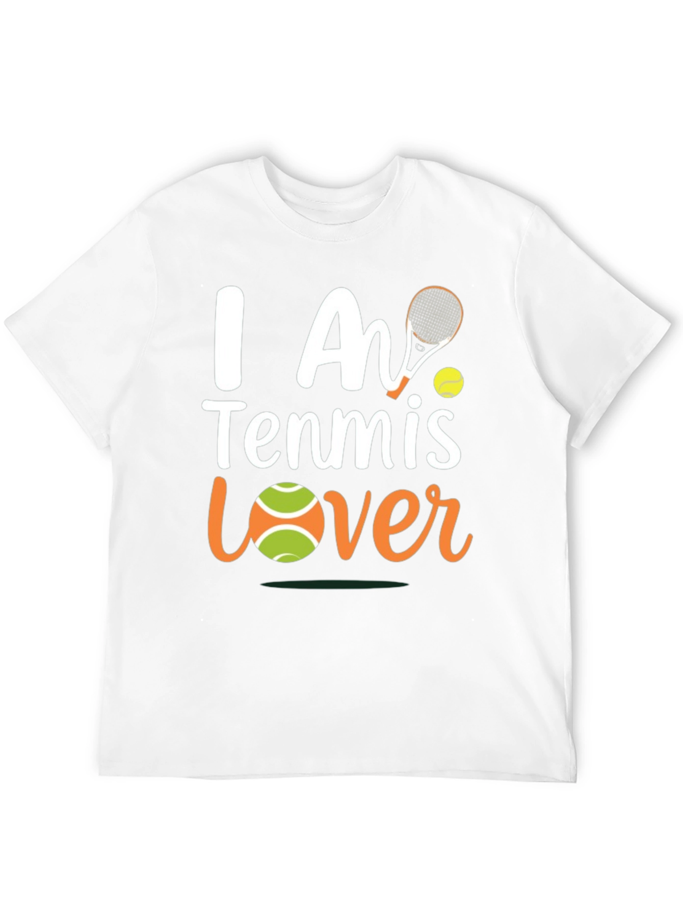 I Am Tennis Lover T-Shirt - Black
