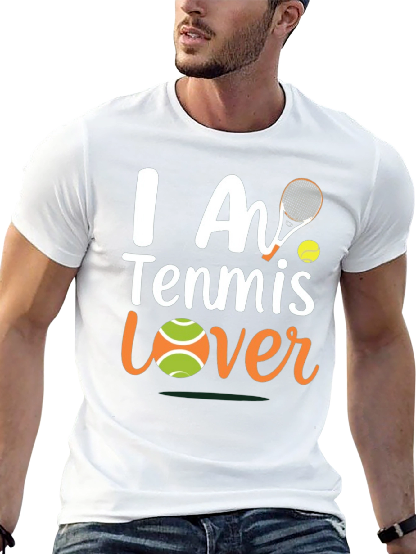 I Am Tennis Lover T-Shirt - Black
