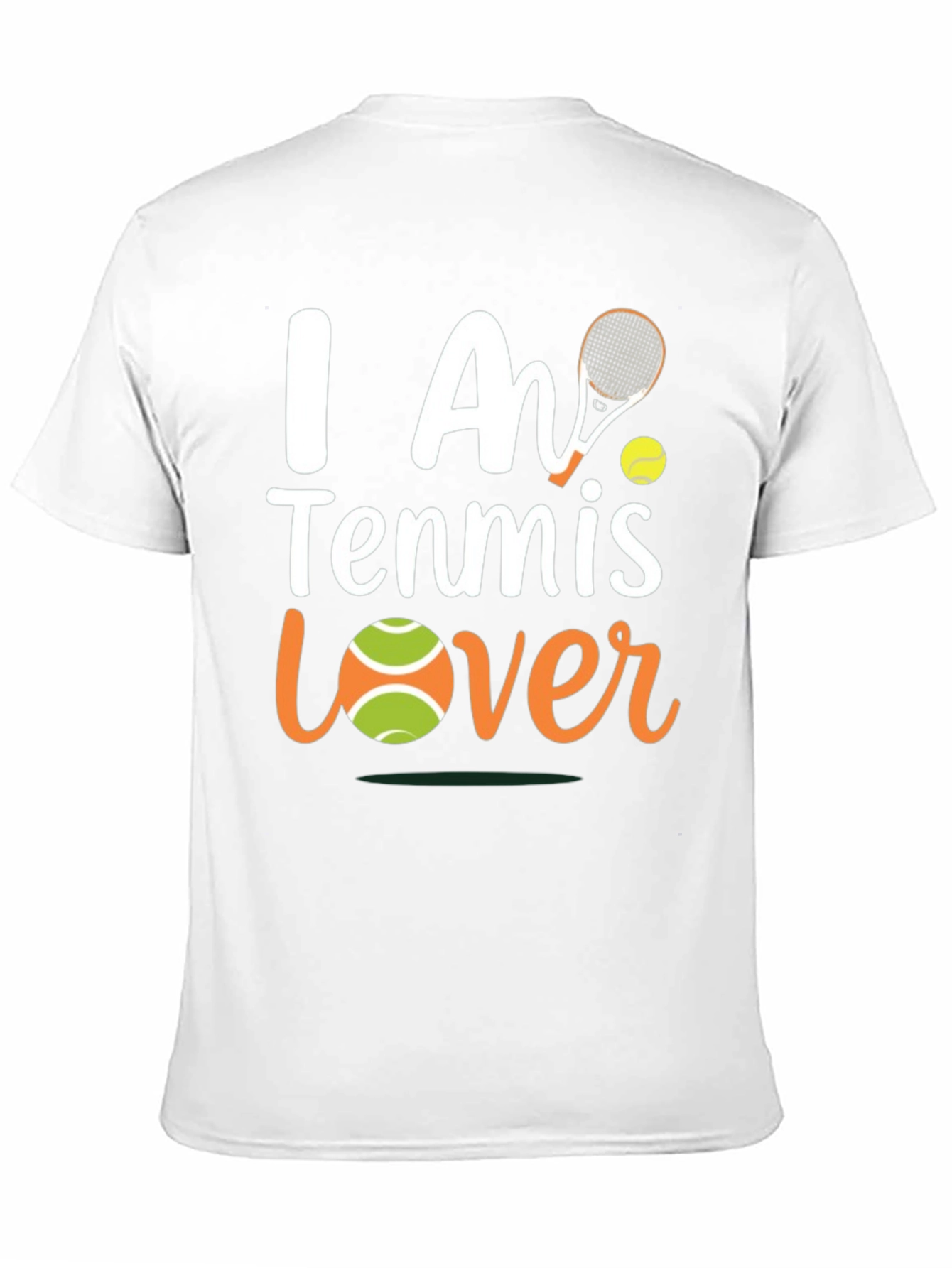 I Am Tennis Lover T-Shirt - Black