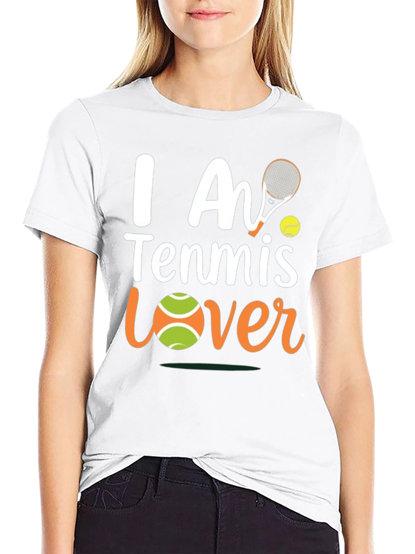 I Am Tennis Lover T-Shirt - Black
