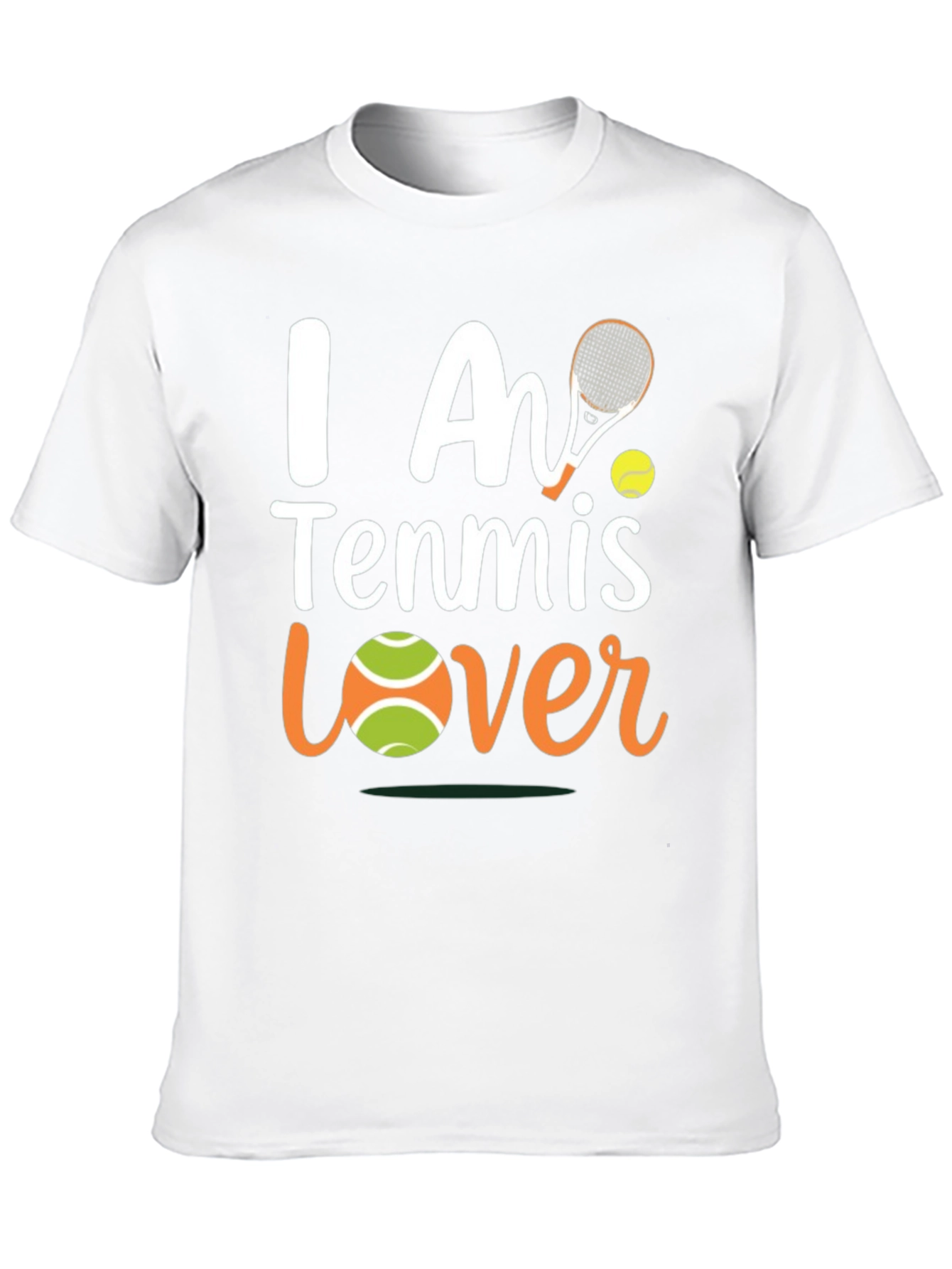I Am Tennis Lover T-Shirt - Black