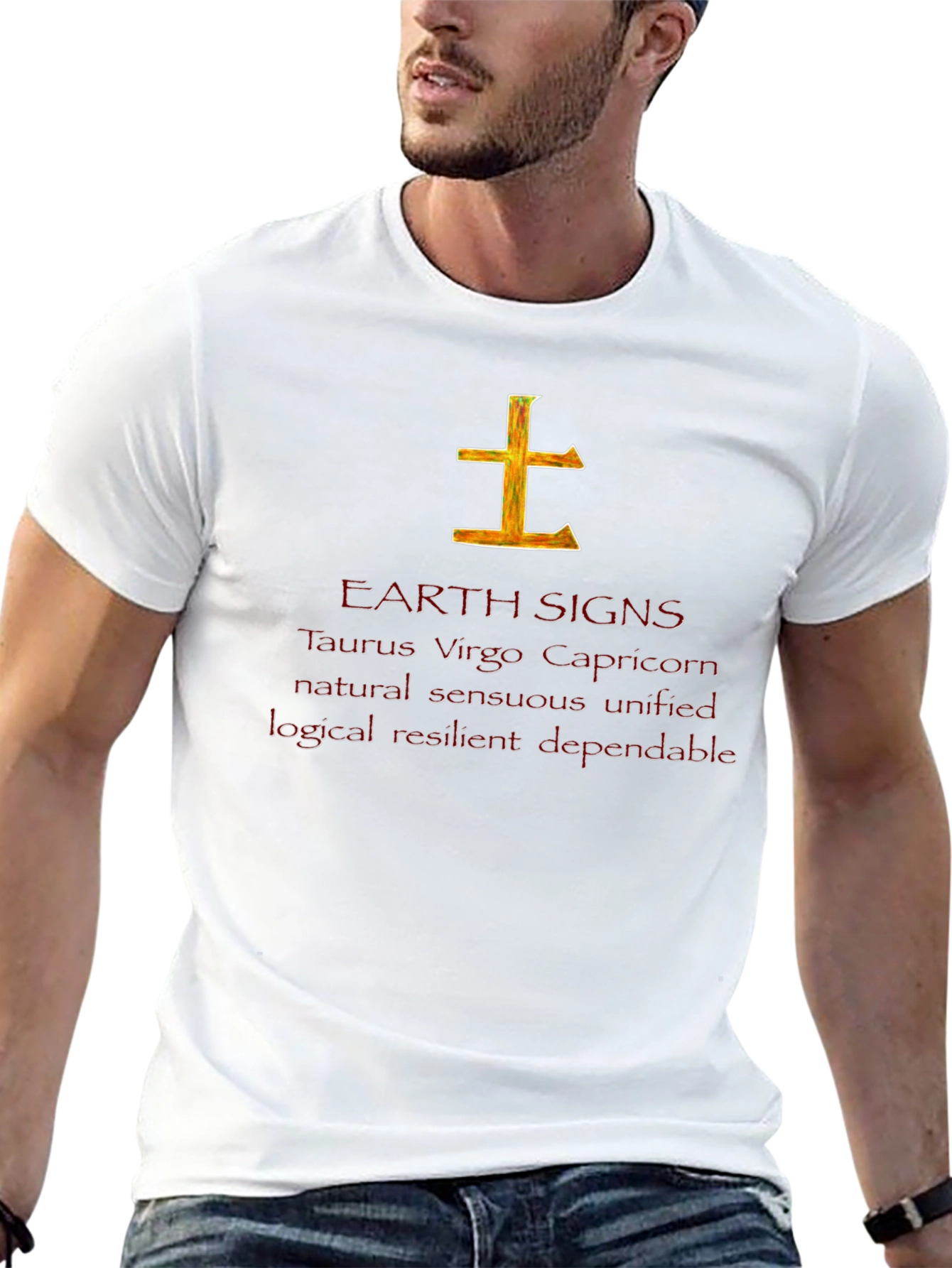 Earth Signs Zodiac T-Shirt