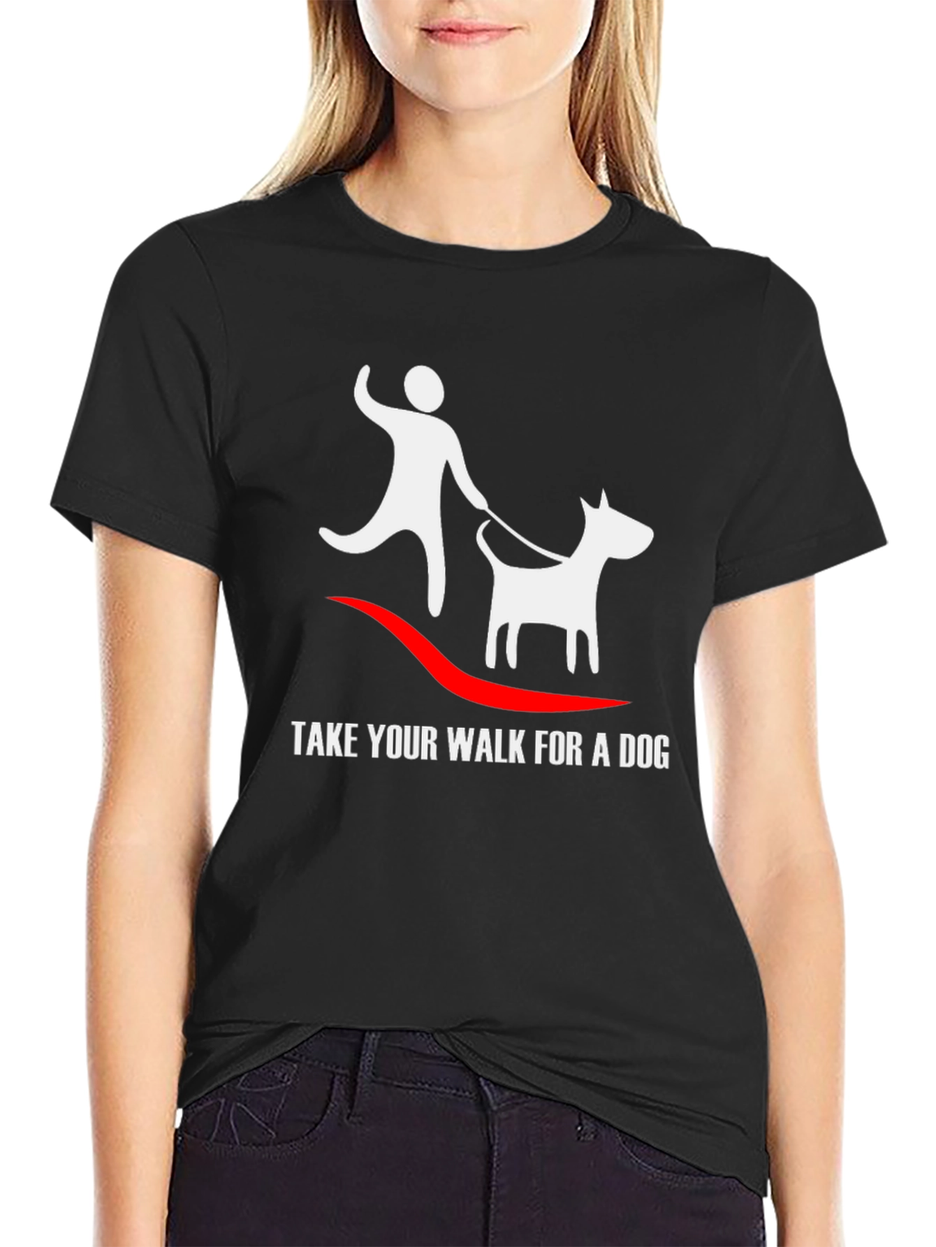 Walk Your Dog Graphic T-Shirt