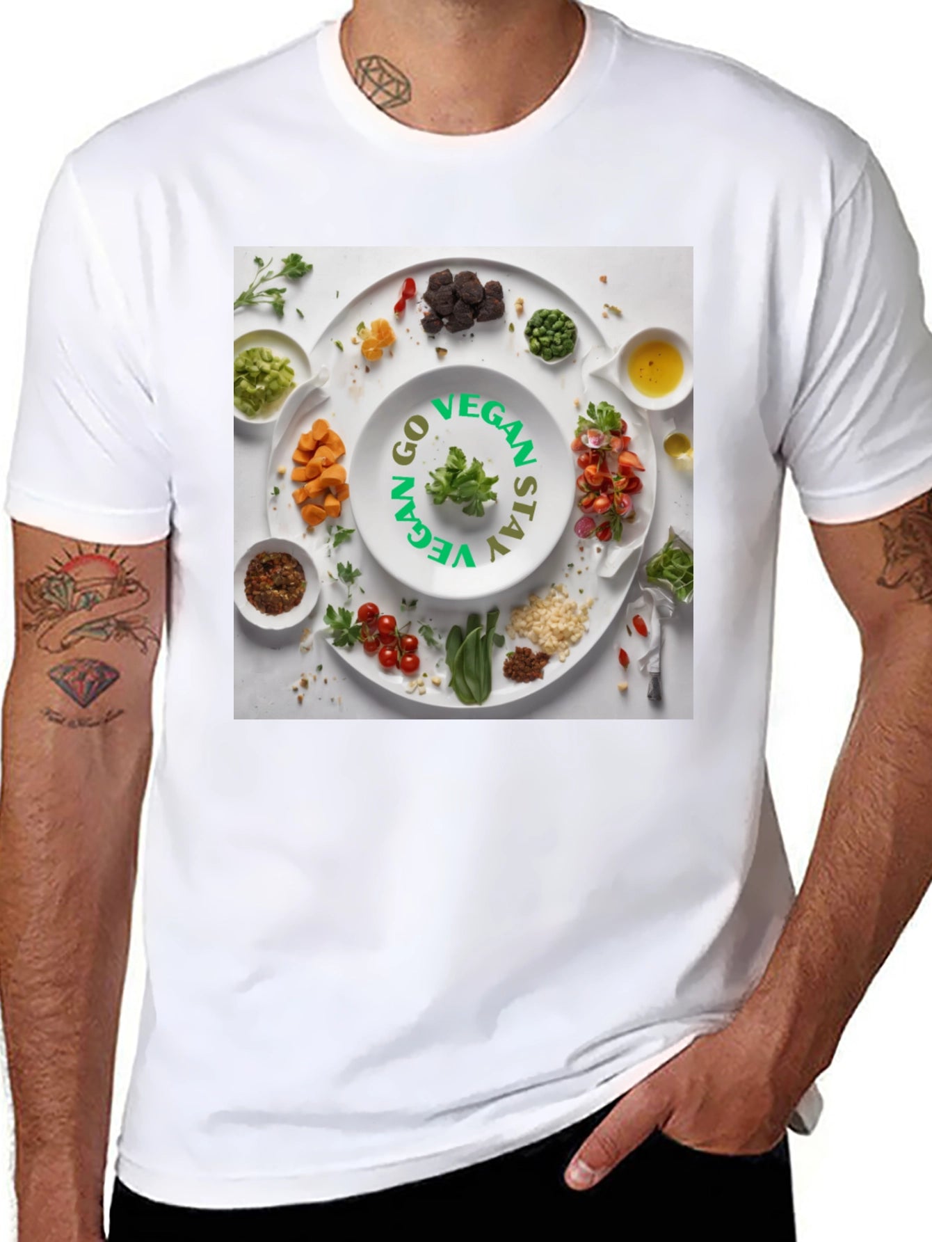 Vegan Lifestyle T-Shirt - Stay Healthy