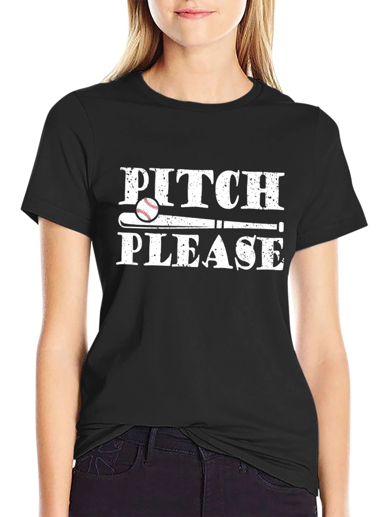 Pitch Please Baseball T-Shirt