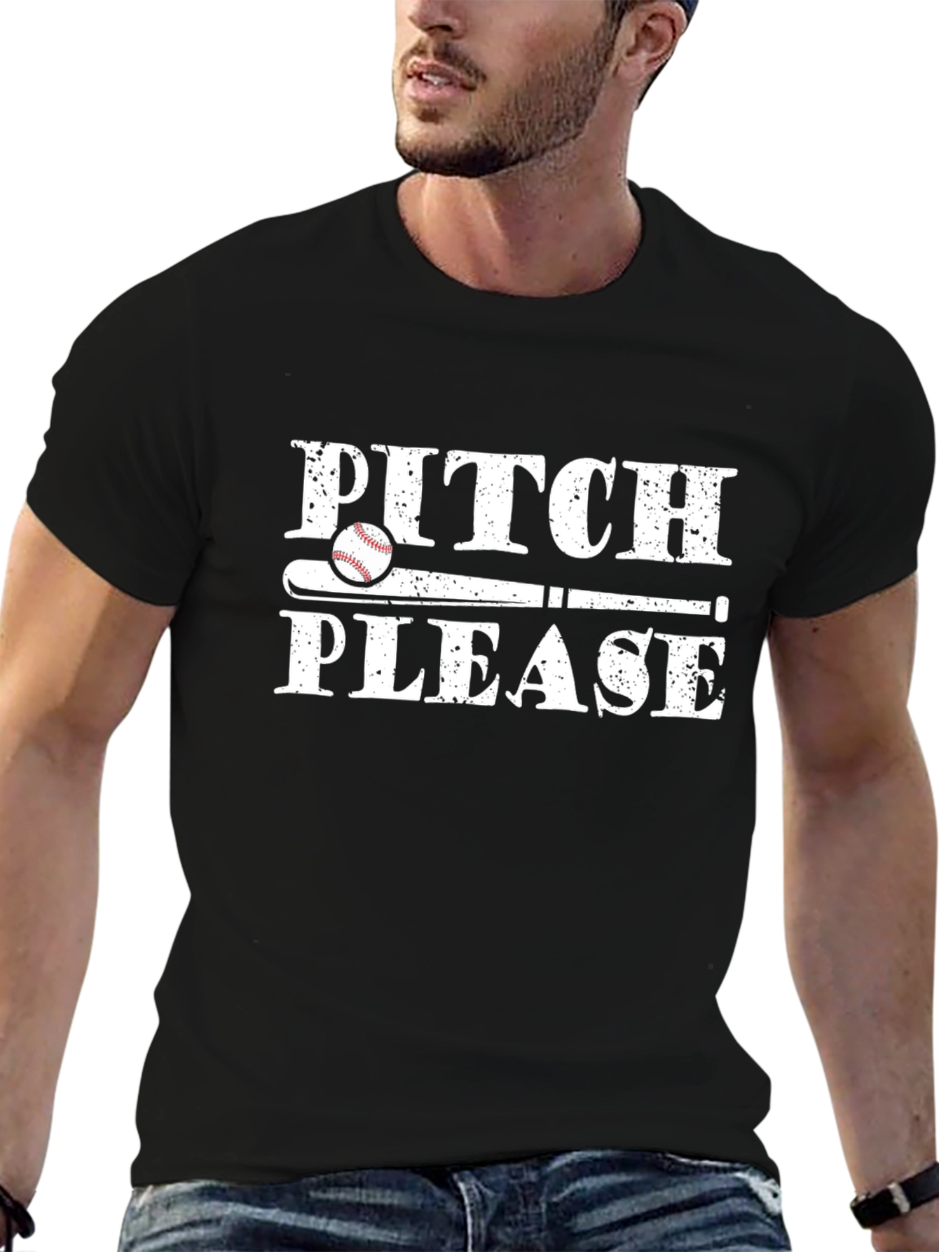 Pitch Please Baseball T-Shirt