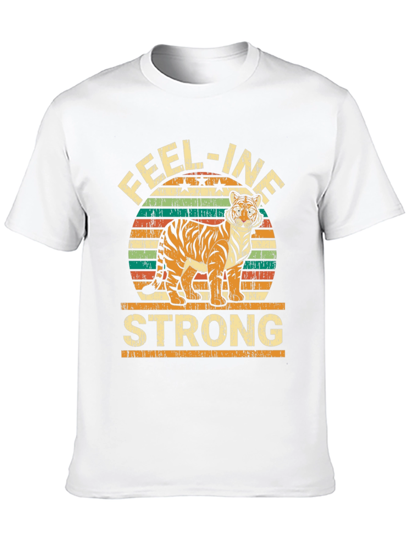 Feel-ine Strong Tiger Graphic Tee