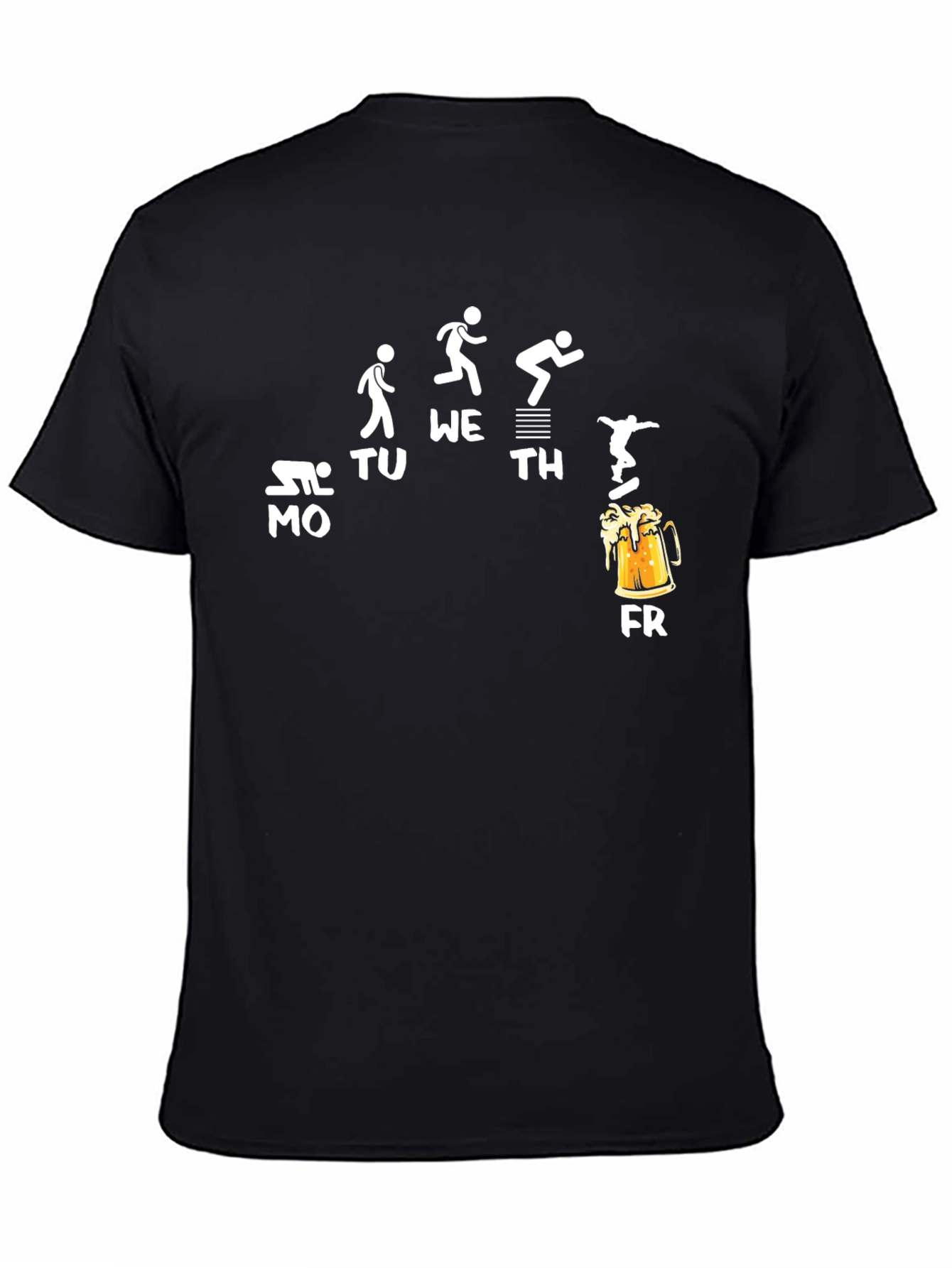 Funny Weekday Beer Lover T-Shirt
