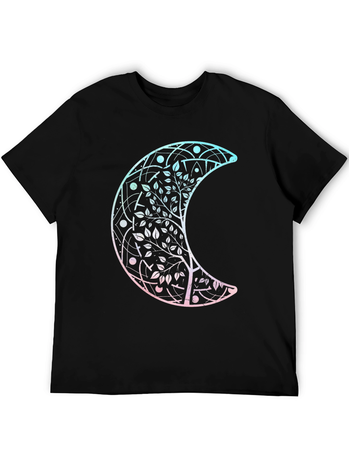 Mystic Moon Tree Graphic Tee - Stylish Comfort