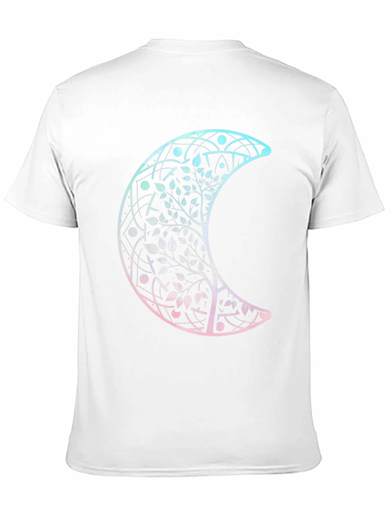 Mystic Moon Tree Graphic Tee - Stylish Comfort