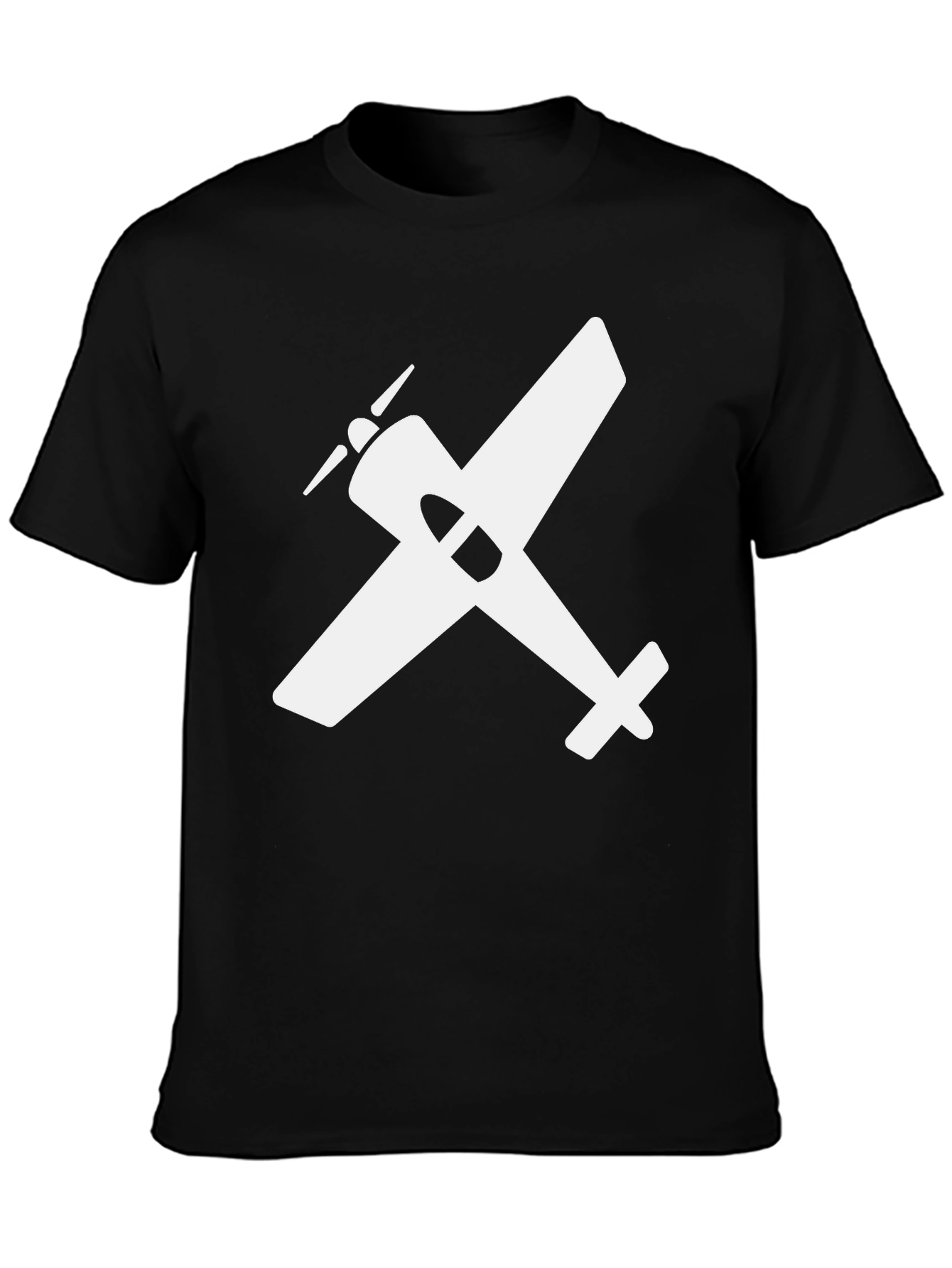 Airplane Graphic Tee - Classic Aviation Shirt