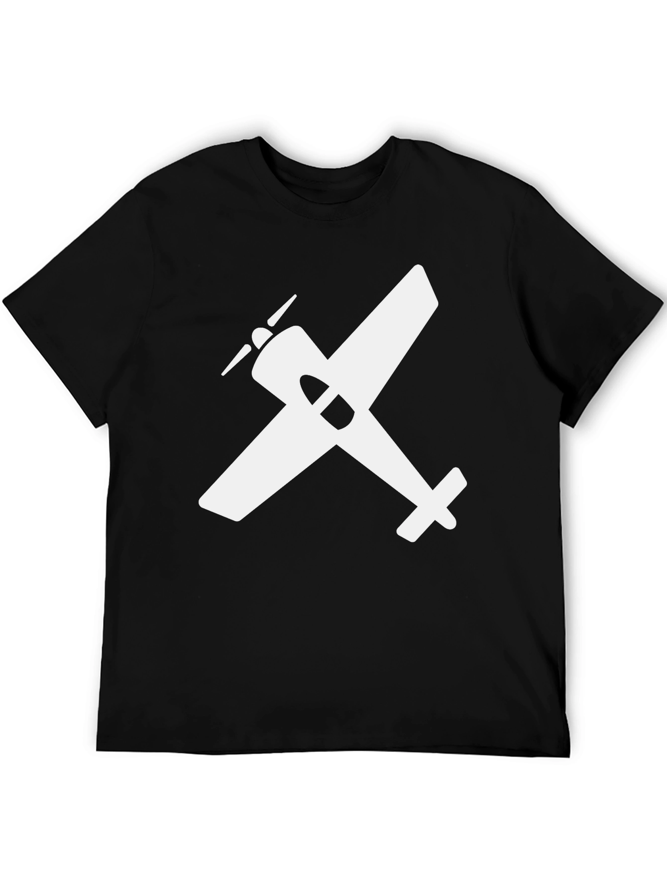 Airplane Graphic Tee - Classic Aviation Shirt