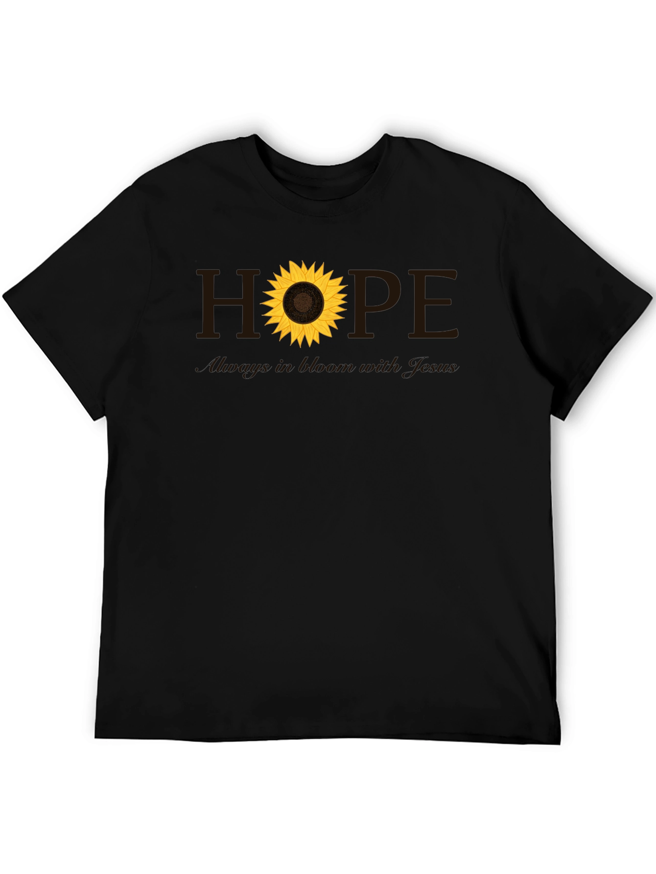 Hope Sunflower Christian T-Shirt