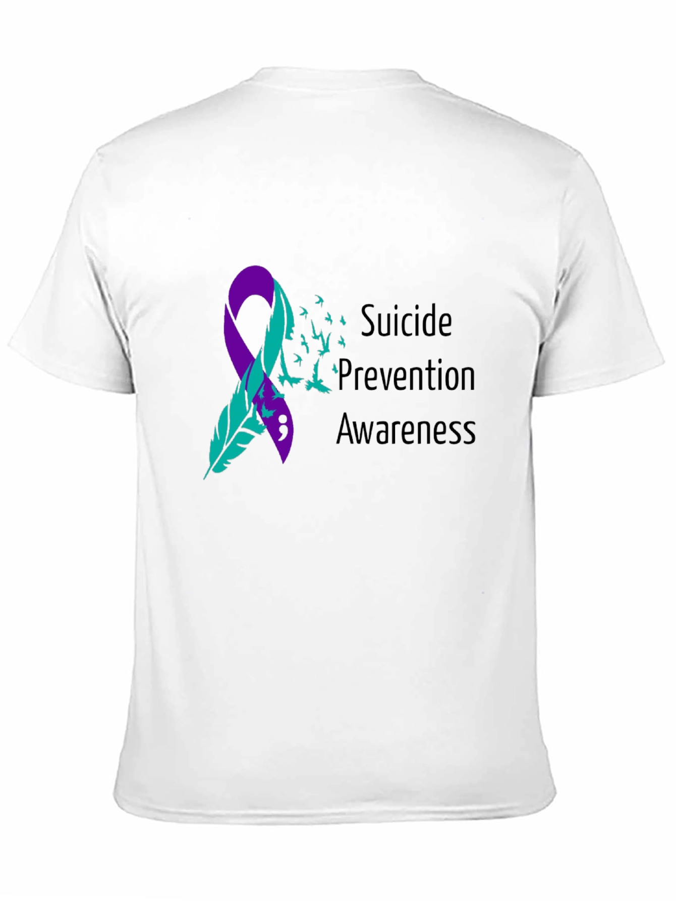 Suicide Prevention Awareness Ribbon T-Shirt