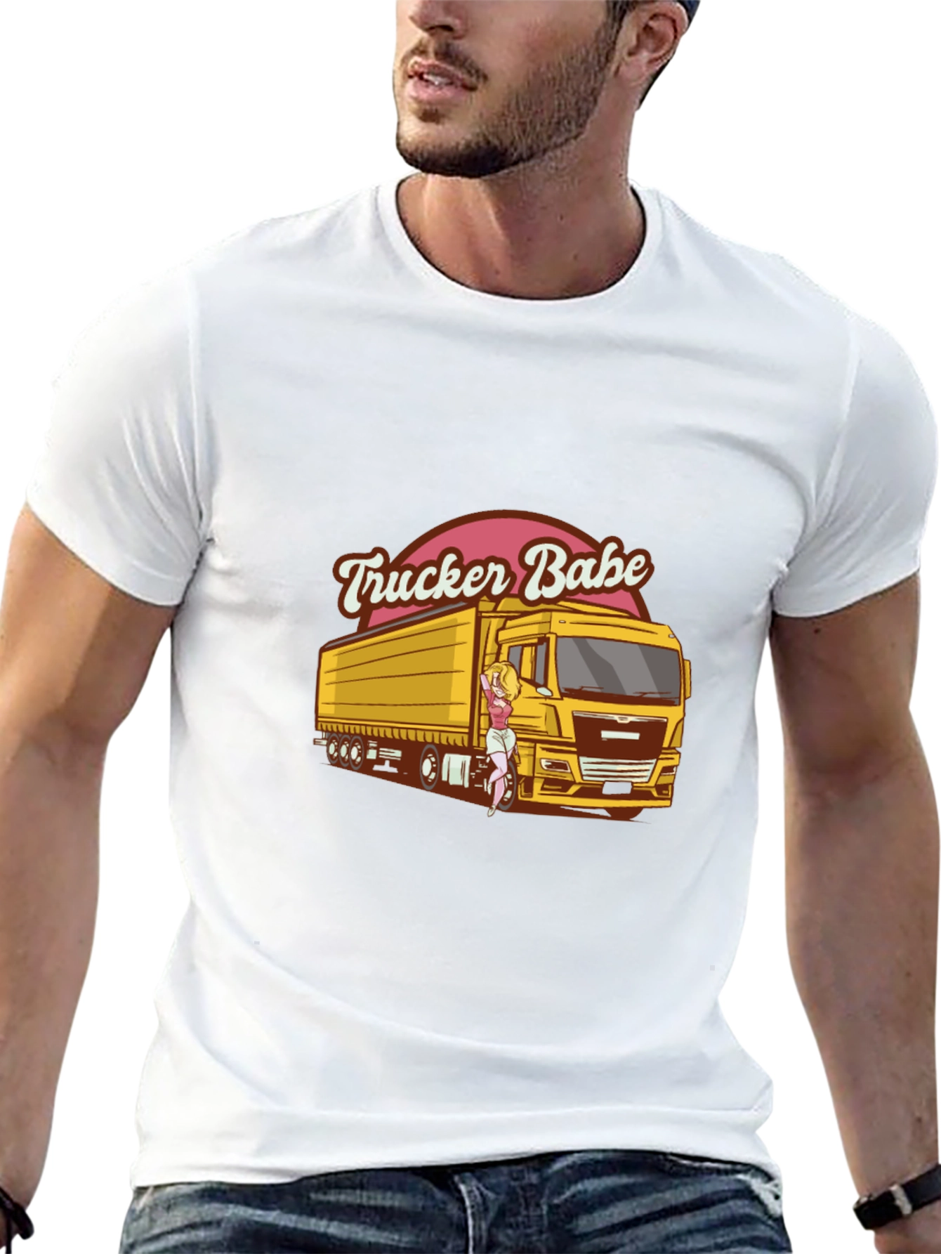 Trucker Babe Graphic Tee - Unisex