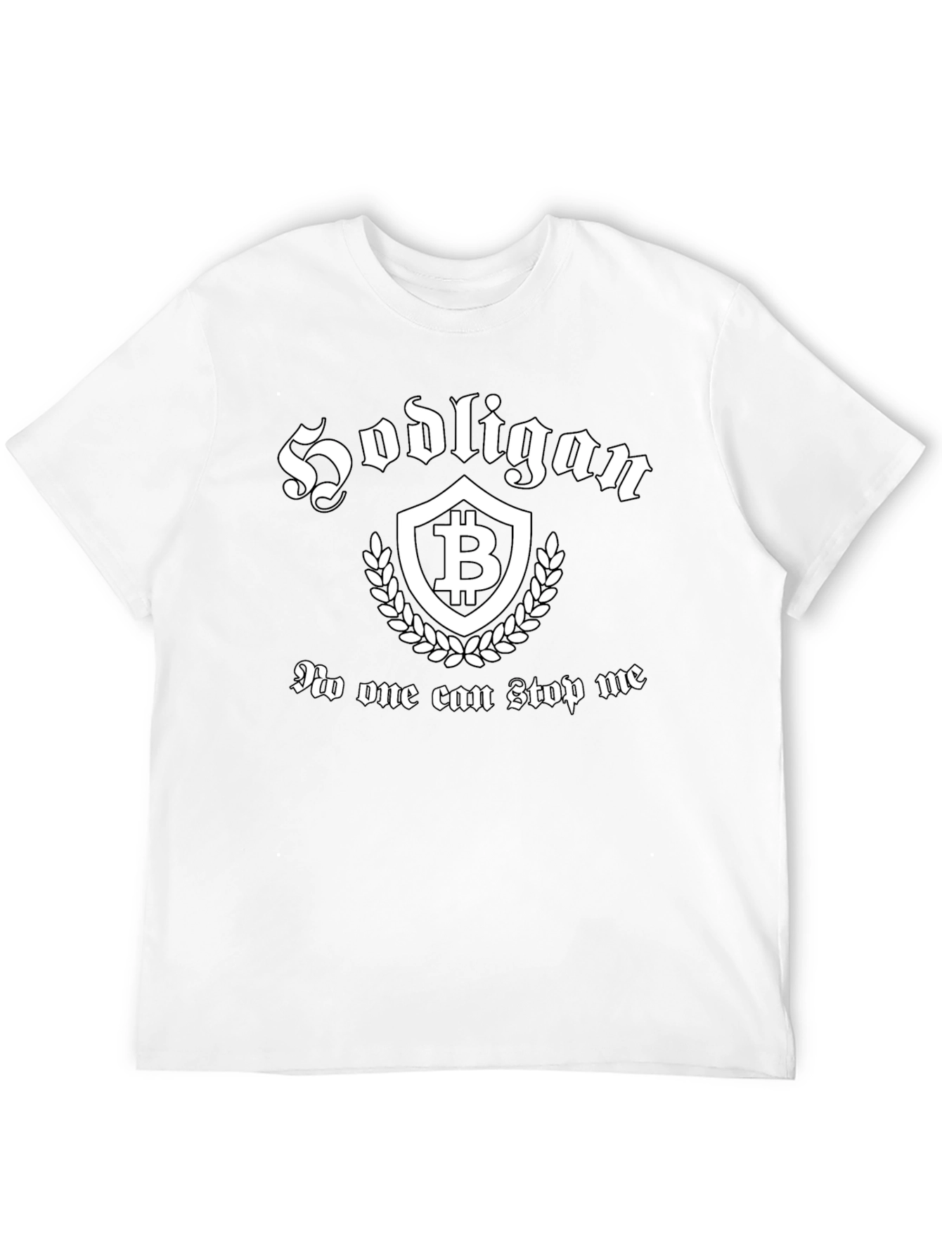 Hooligan Bitcoin Graphic Tee - Crypto Enthusiast Shirt