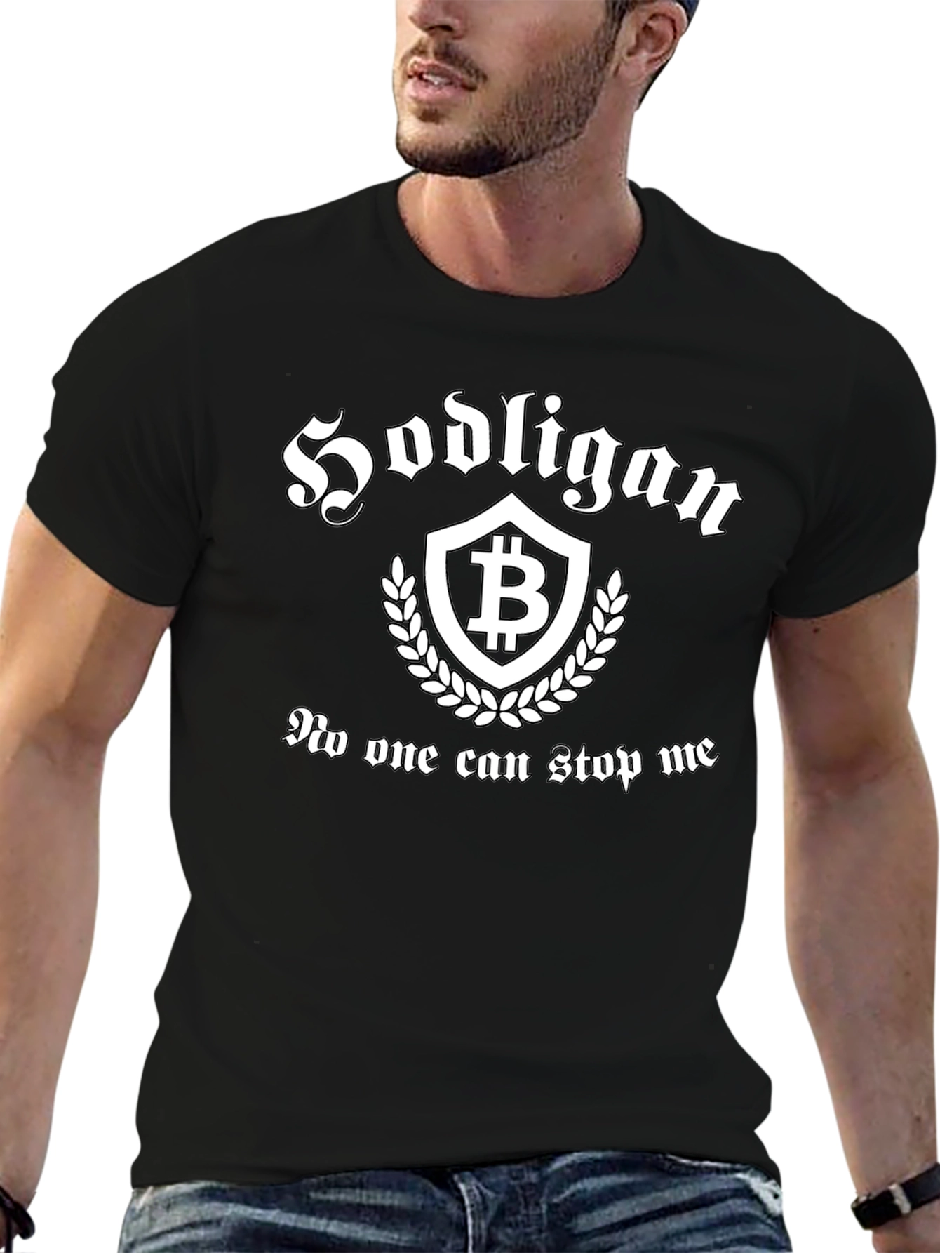 Hooligan Bitcoin Graphic Tee - Crypto Enthusiast Shirt