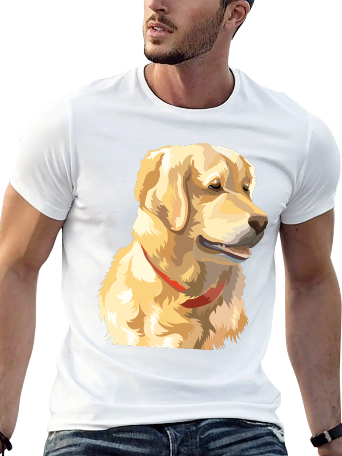 Golden Retriever Graphic T-Shirt