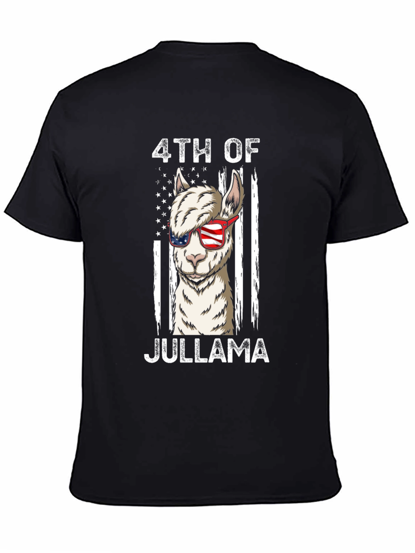 4th of JulLlama Patriotic T-Shirt