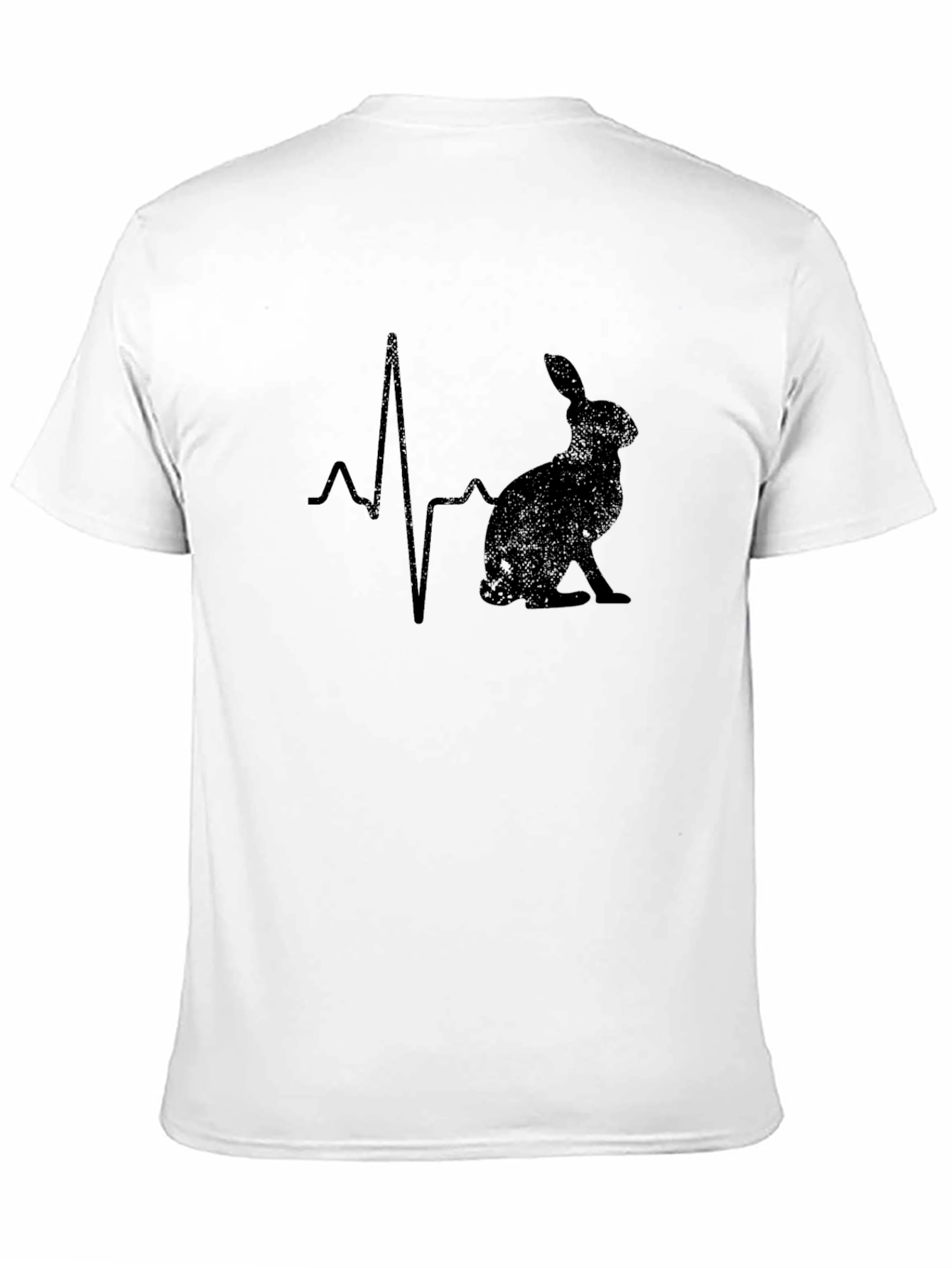 Rabbit Heartbeat Graphic T-Shirt