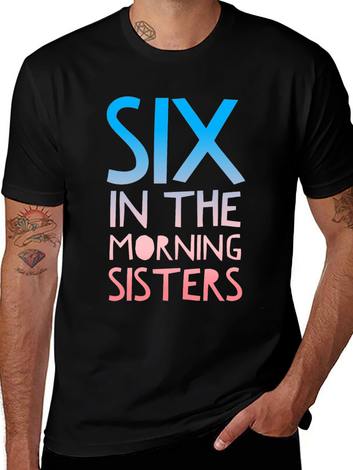 Six in the Morning Sisters Graphic Tee