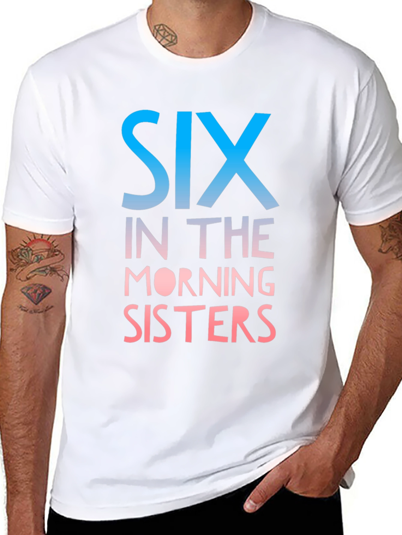 Six in the Morning Sisters Graphic Tee