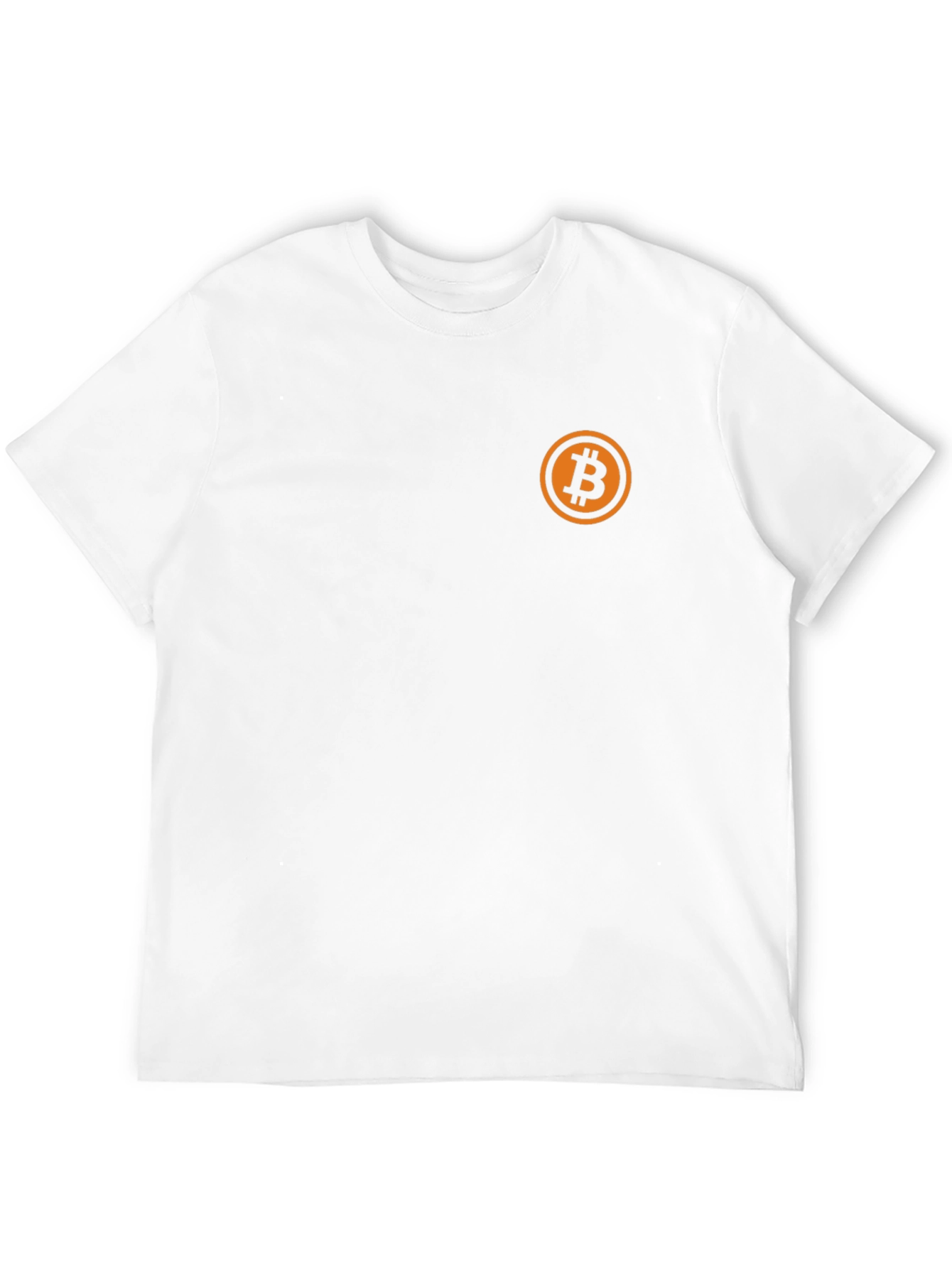 Bitcoin Logo Black T-Shirt - Crypto Fashion