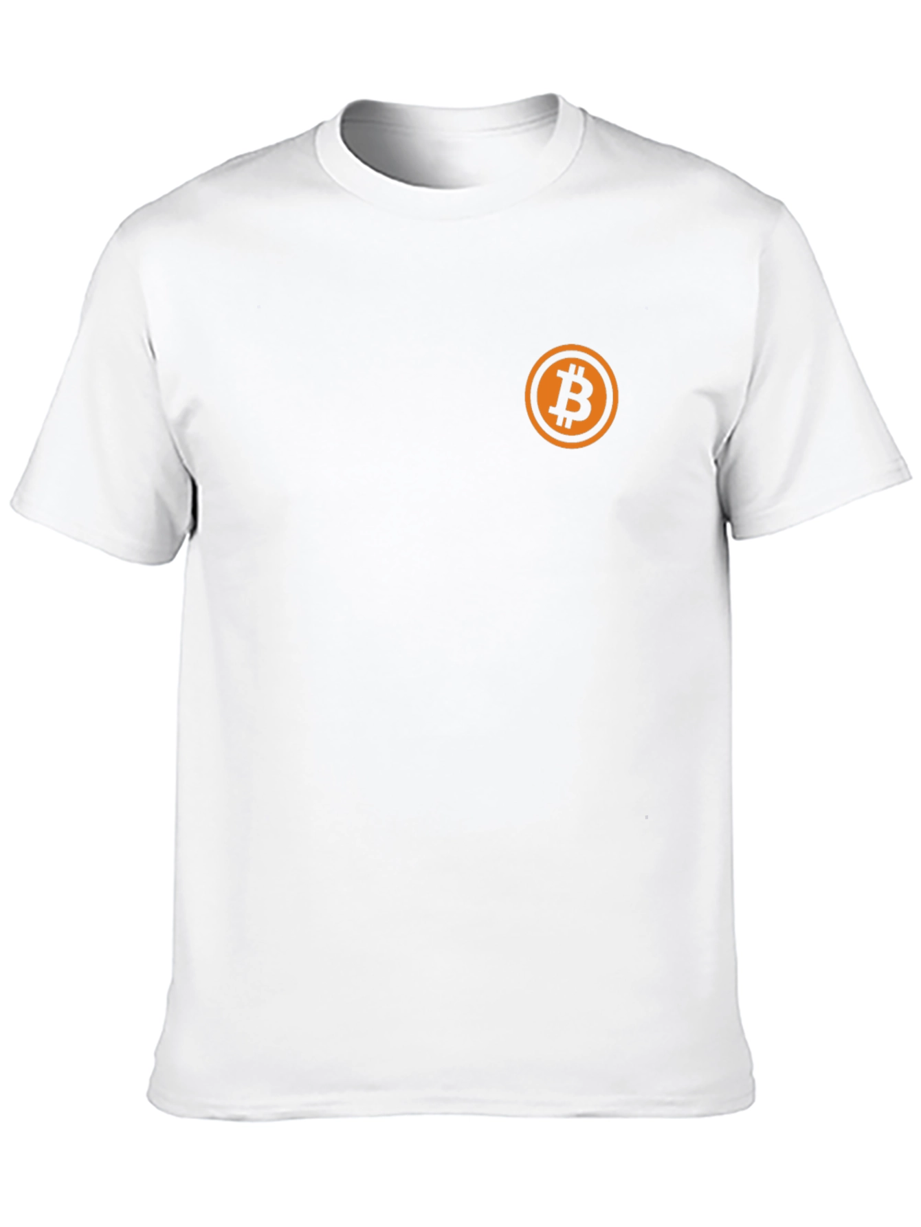 Bitcoin Logo Black T-Shirt - Crypto Fashion