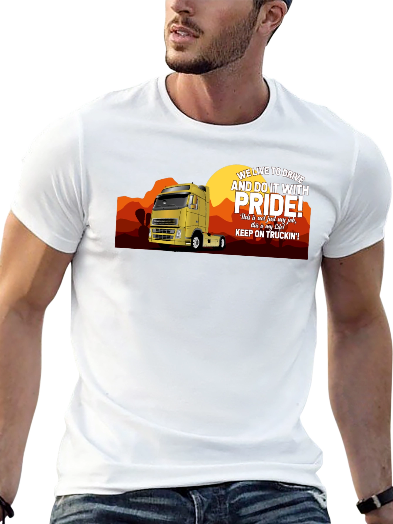 Truckers Pride Graphic Tee - Live to Drive