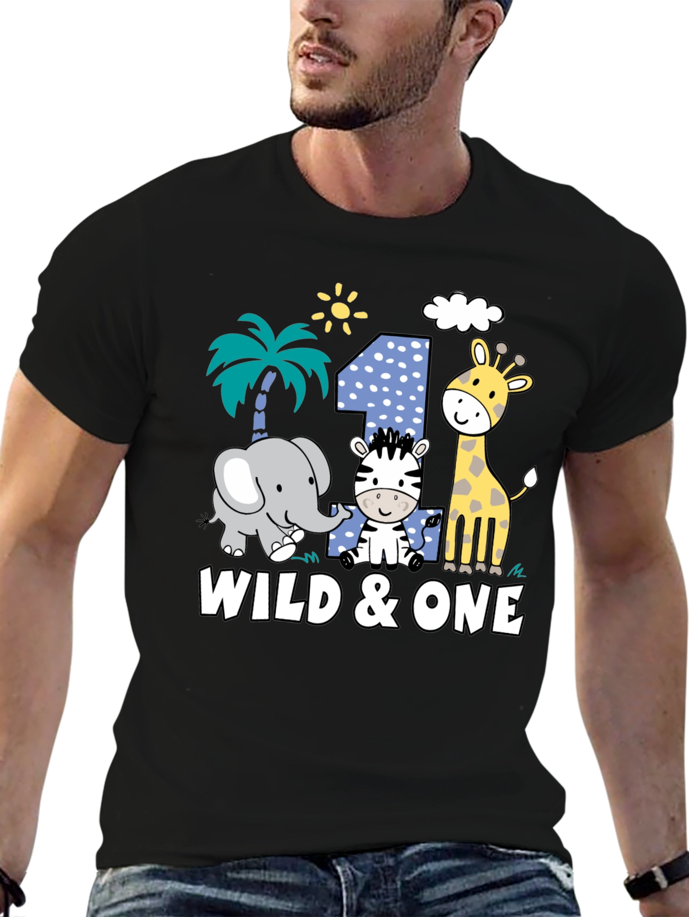 Wild & One 1st Birthday T-Shirt