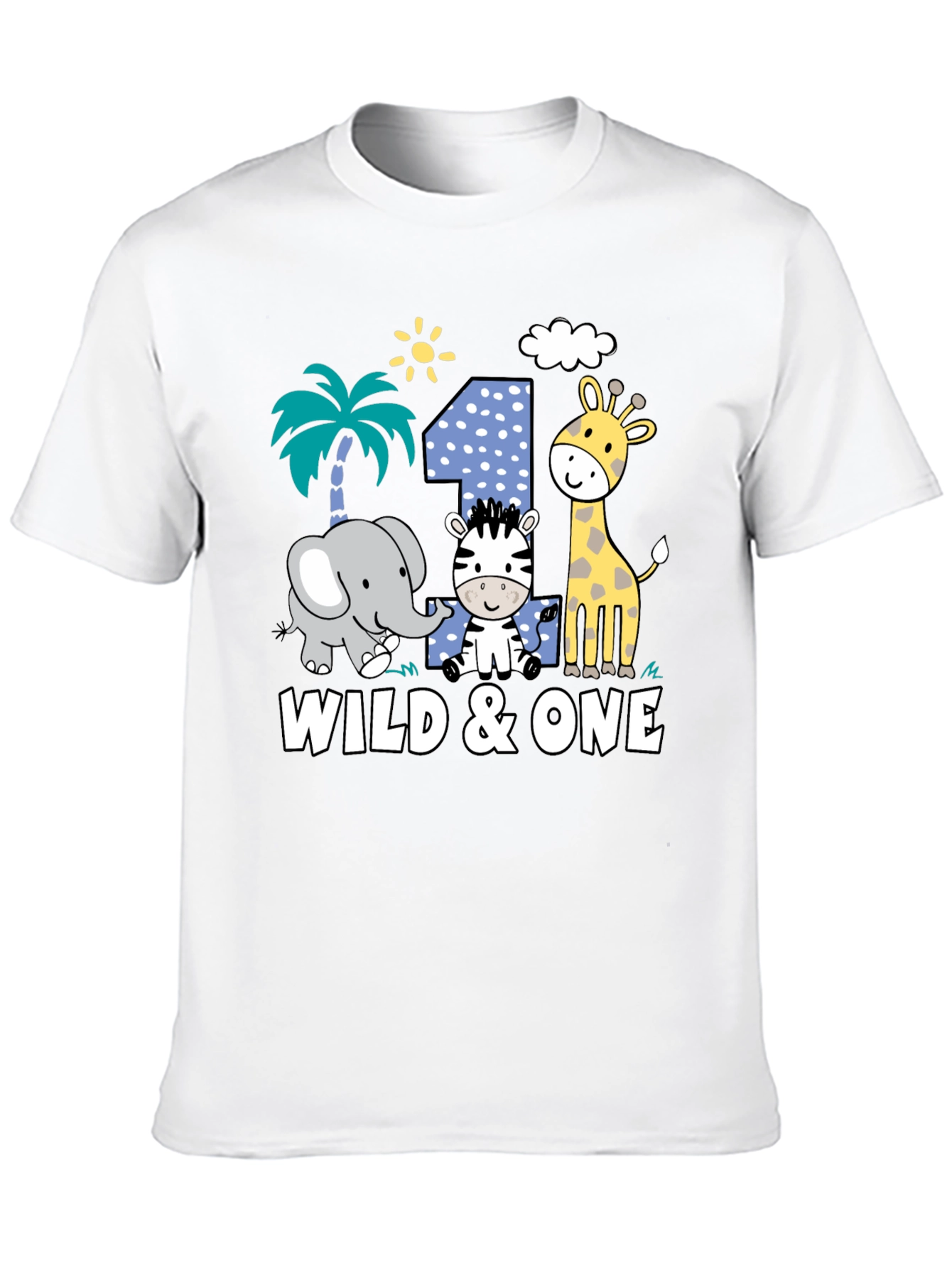 Wild & One 1st Birthday T-Shirt