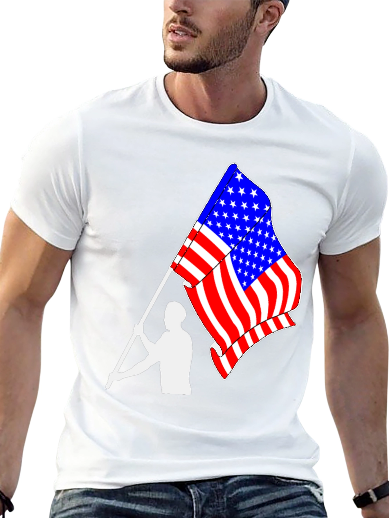 American Flag T-Shirt - Patriotic Pride