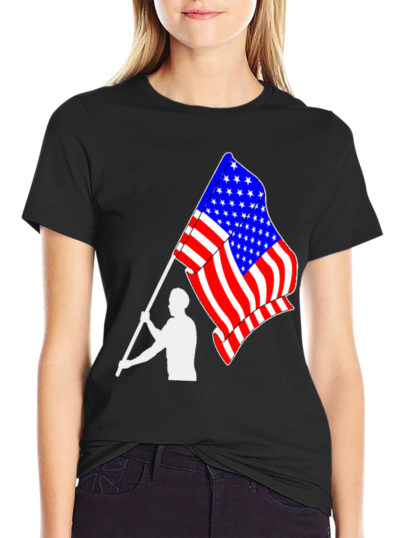 American Flag T-Shirt - Patriotic Pride