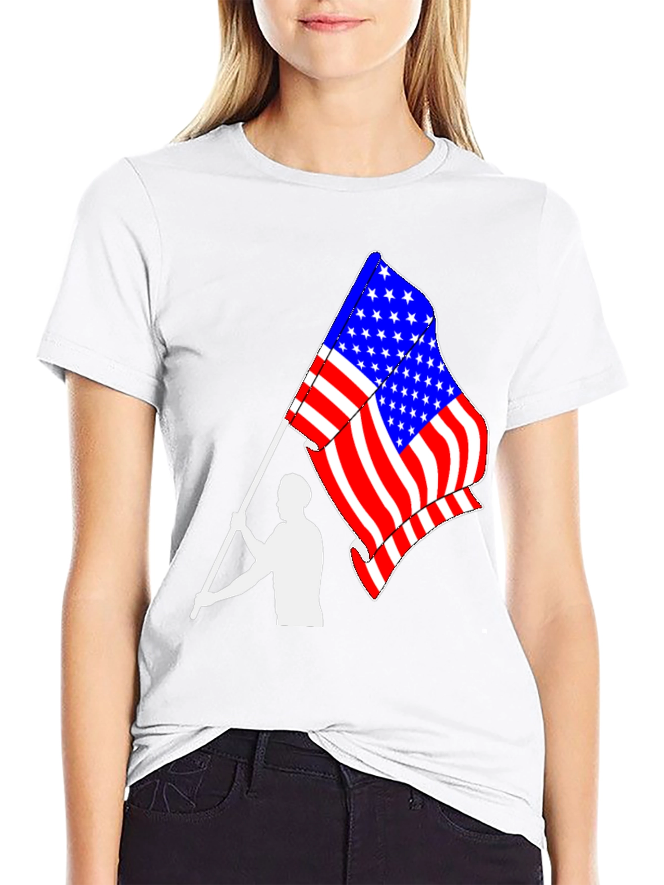 American Flag T-Shirt - Patriotic Pride