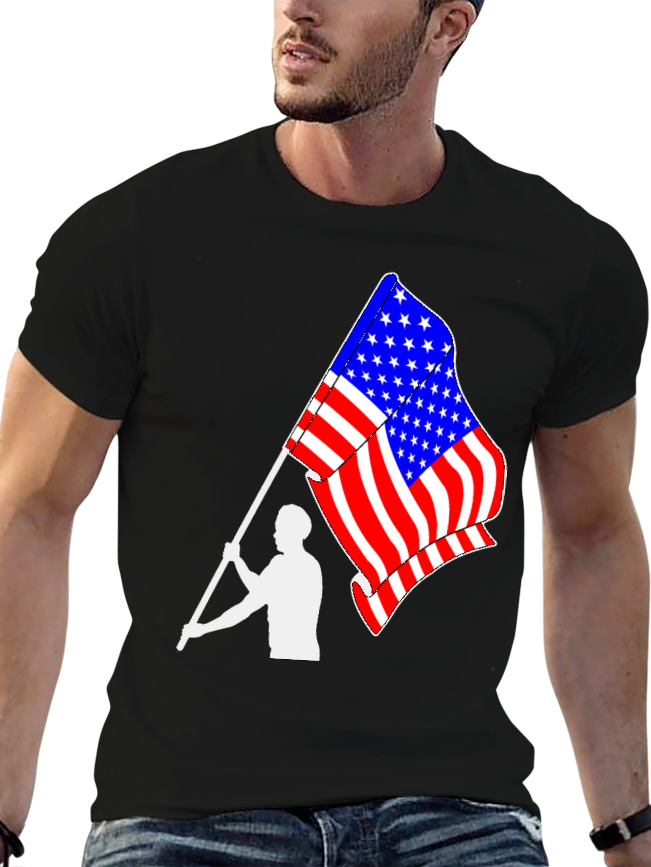 American Flag T-Shirt - Patriotic Pride