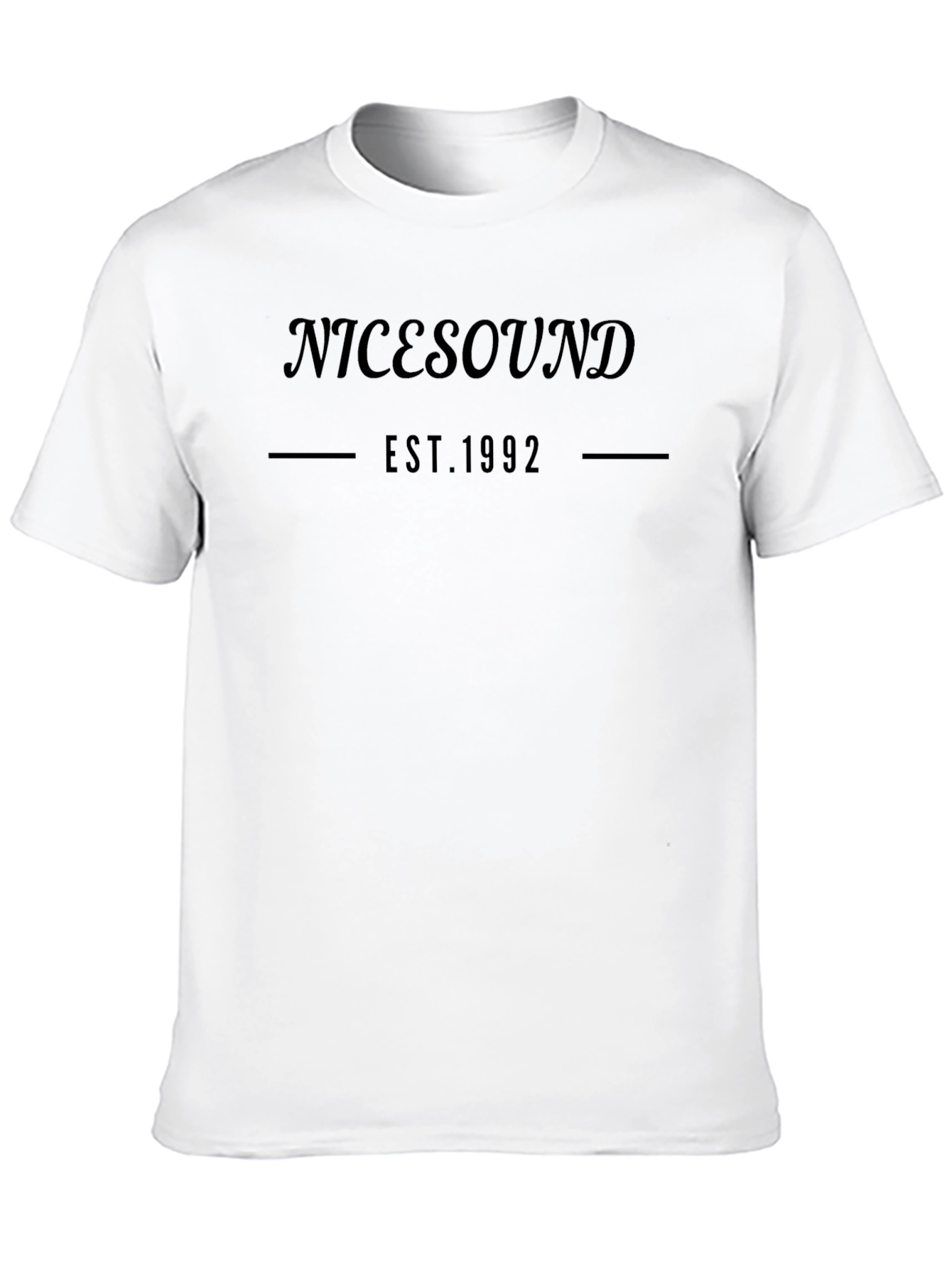 NiceSound Est. 1992 Classic Black Tee