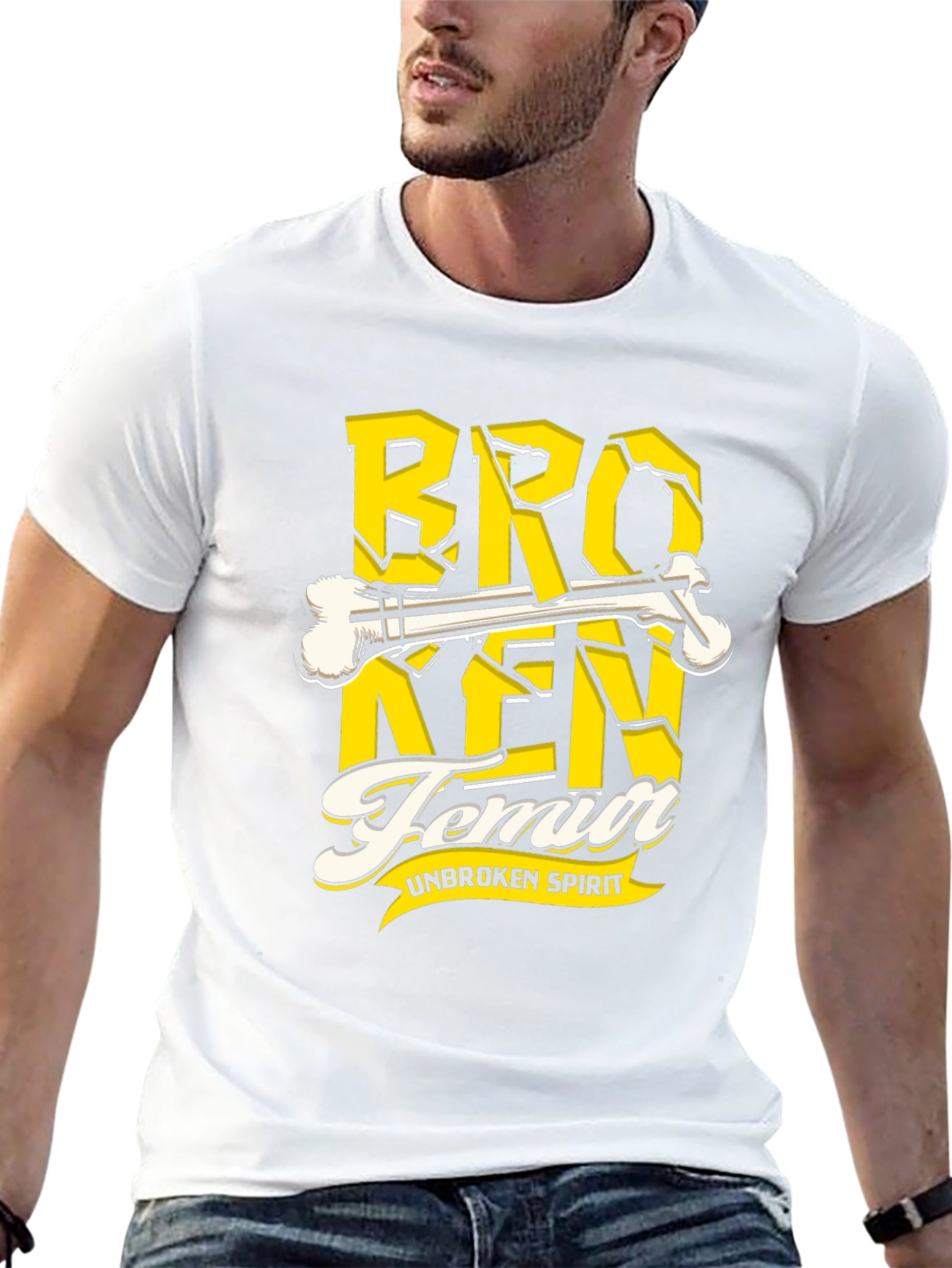 Broken Femur Unbroken Spirit T-Shirt