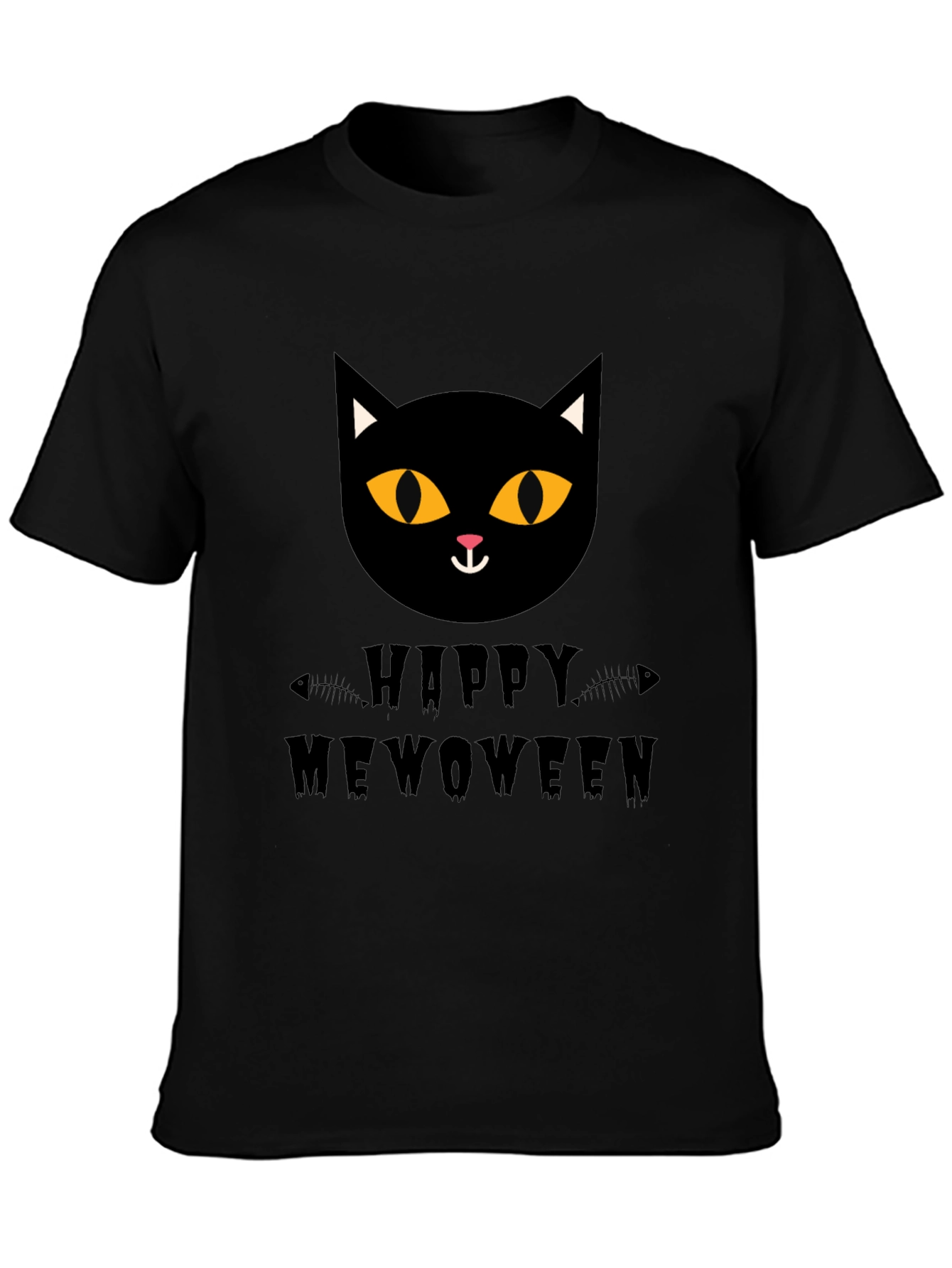 Happy Meowoween Cat T-Shirt